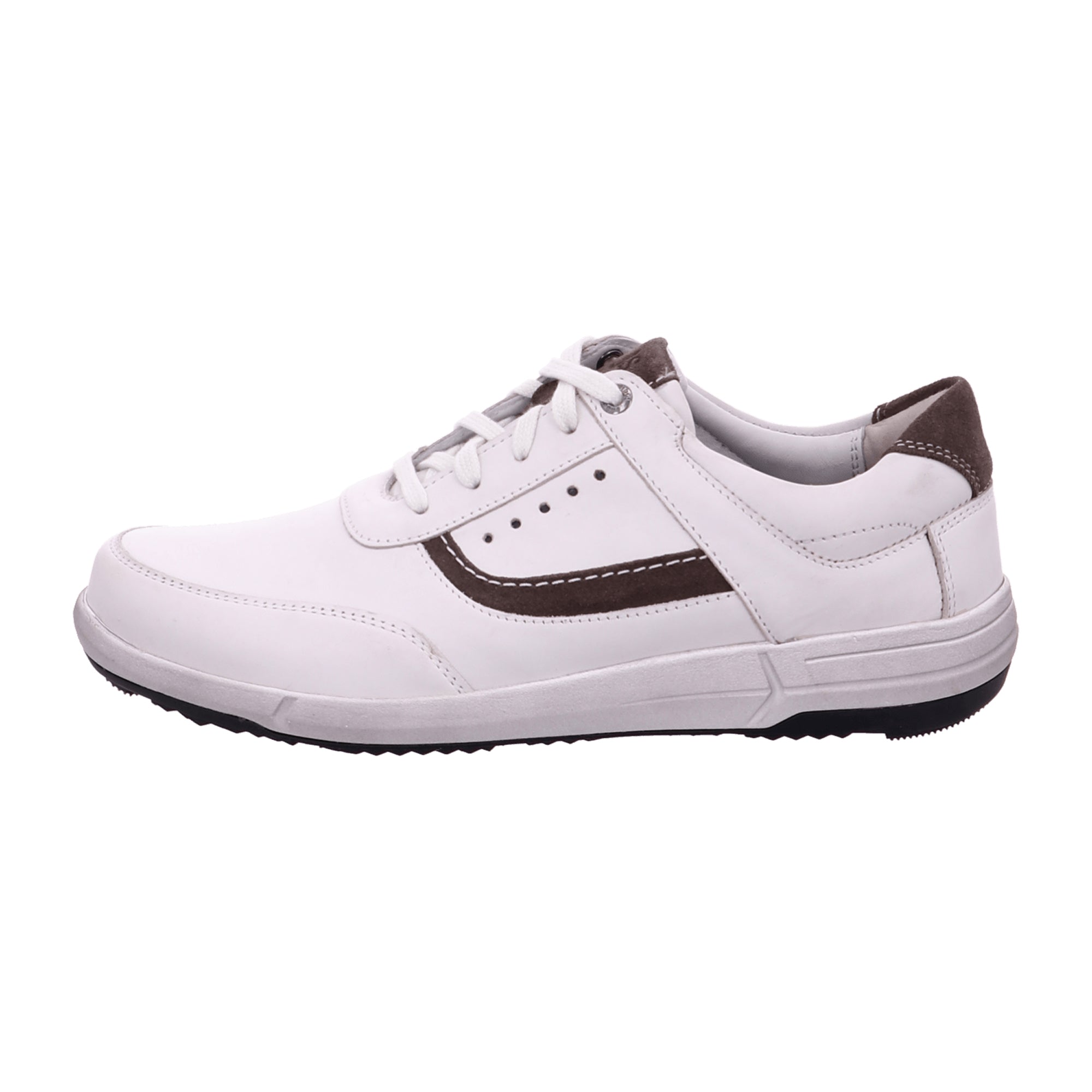 Josef Seibel Comfortable Lace-Up Shoes for Men in White