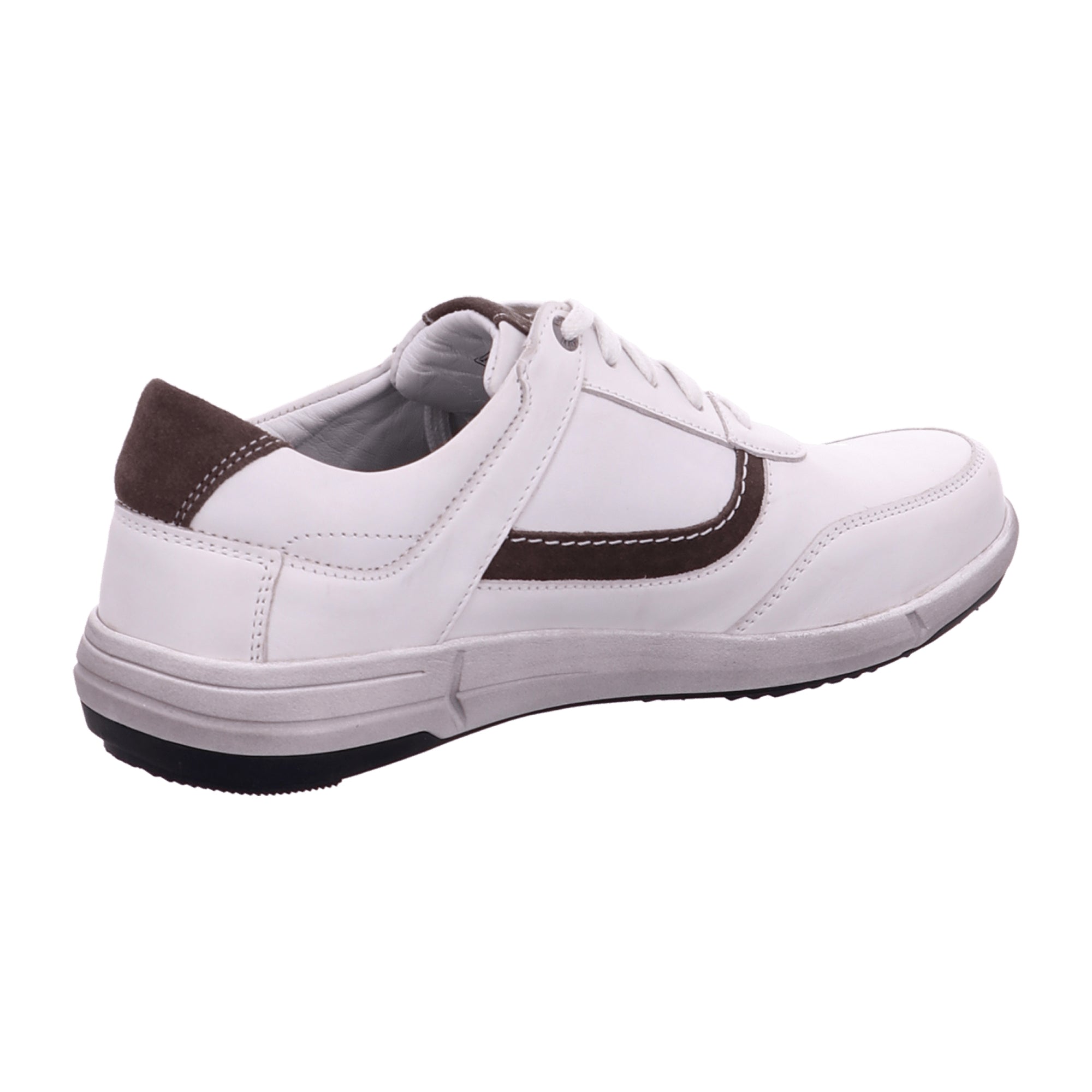 Josef Seibel Comfortable Lace-Up Shoes for Men in White
