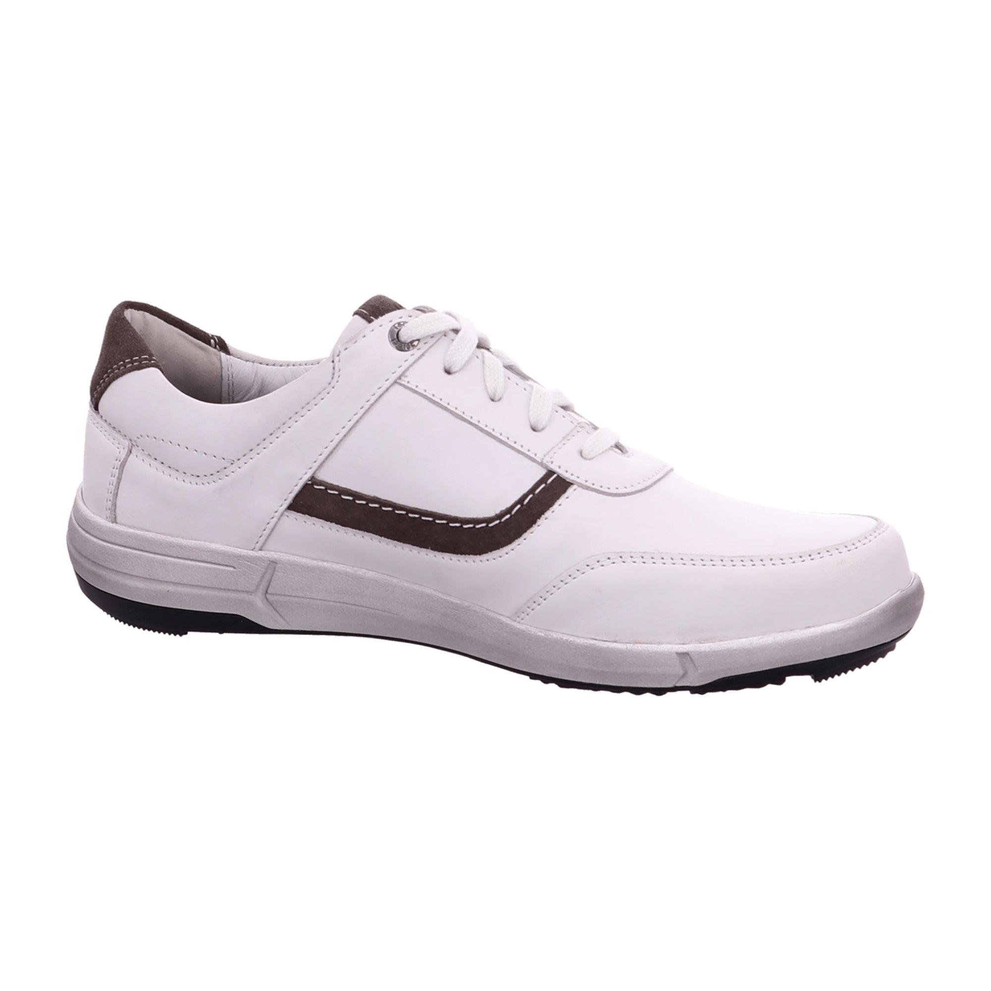 Josef Seibel Comfortable Lace-Up Shoes for Men in White