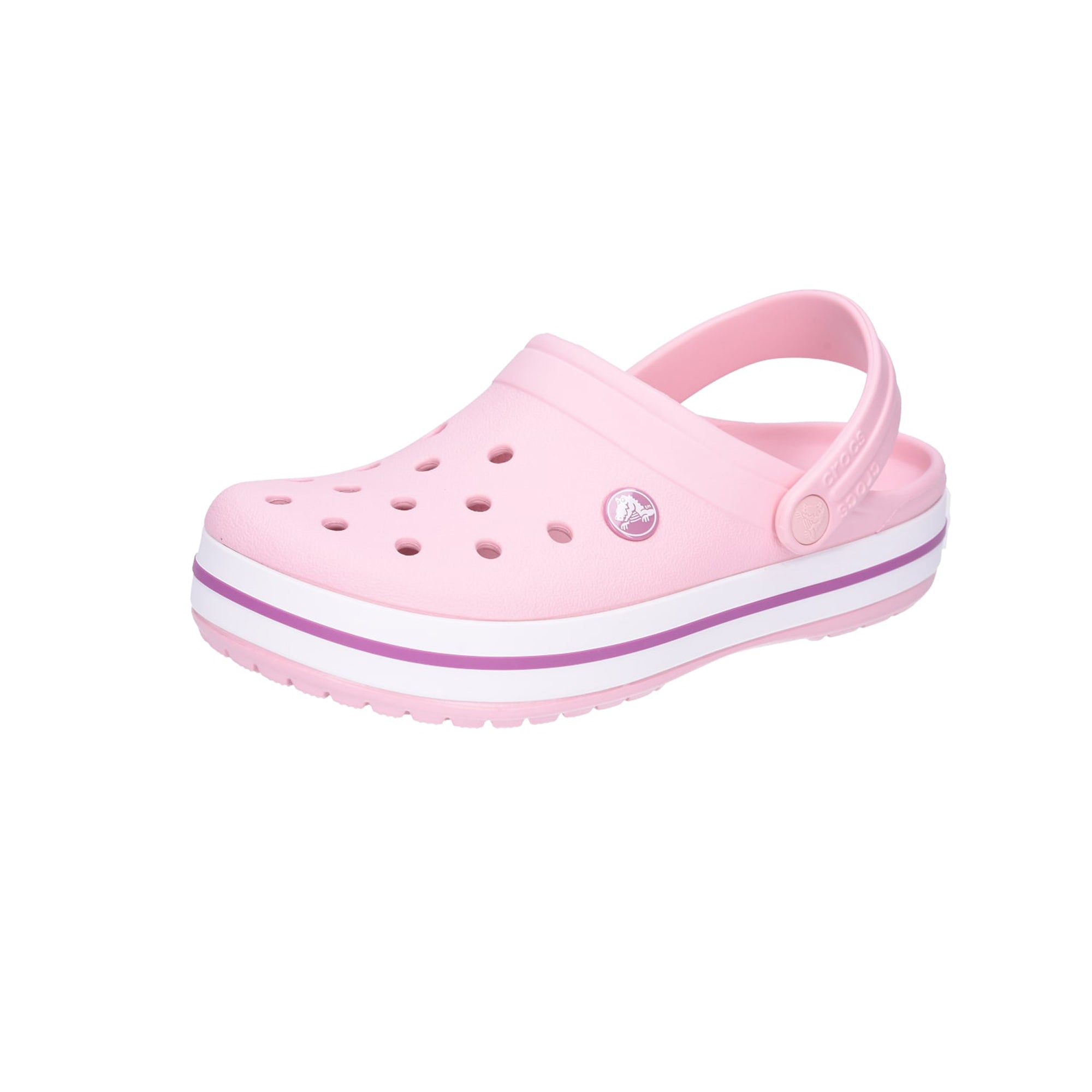 CROCS Crocband Women's Clogs, Pink - Lightweight & Comfortable