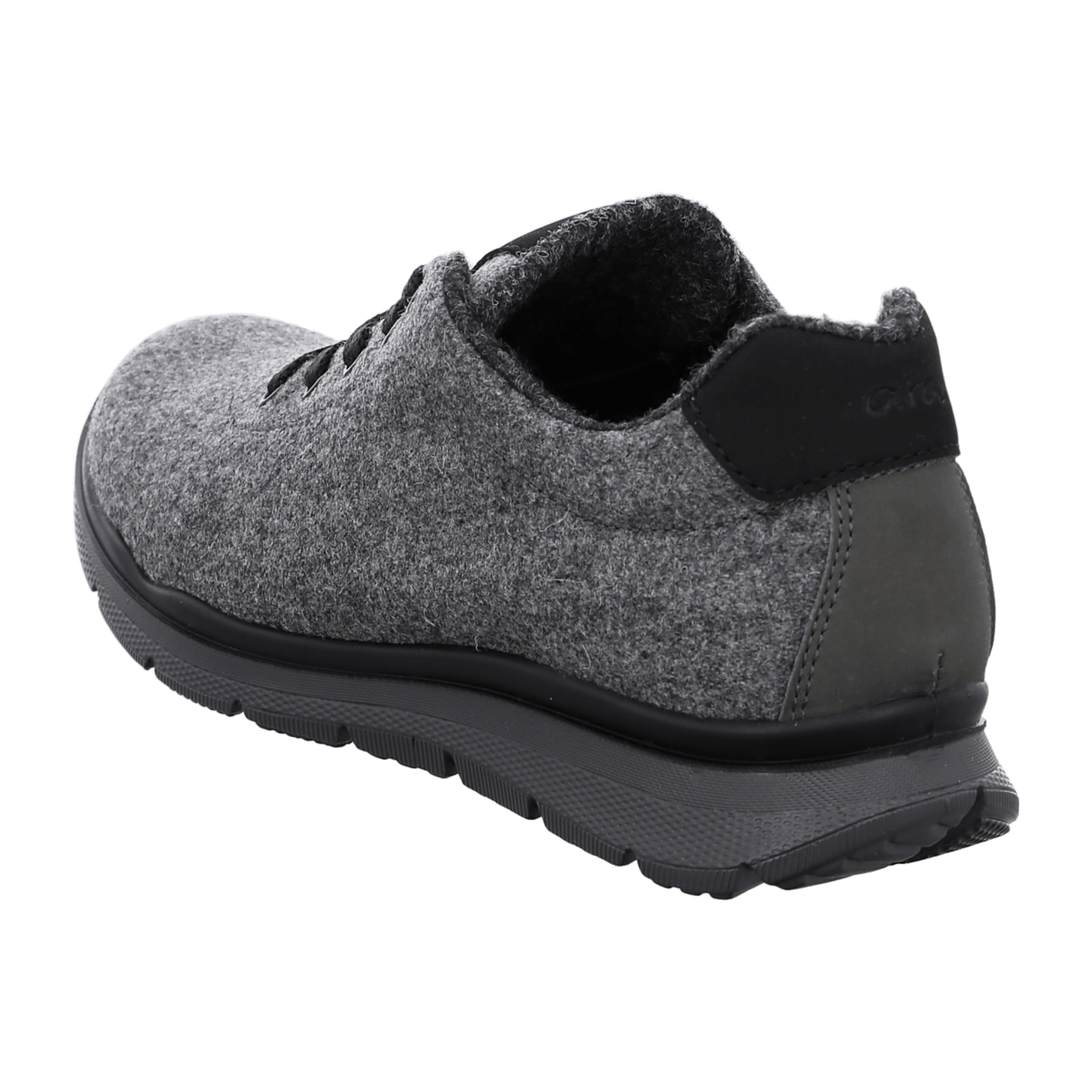 ARA BENJO Men's Mesh Sneakers in Gray with Lace-Up Closure and Round Toe