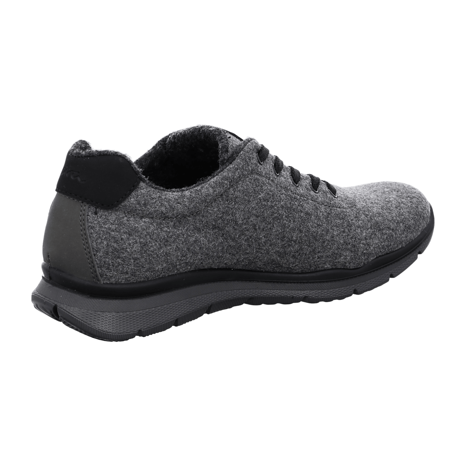 ARA BENJO Men's Mesh Sneakers in Gray with Lace-Up Closure and Round Toe