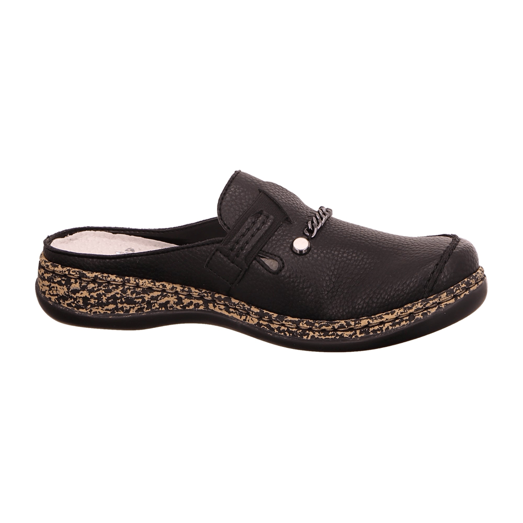 Rieker HWK Women's Black Shoes Stylish and Comfortable Footwear