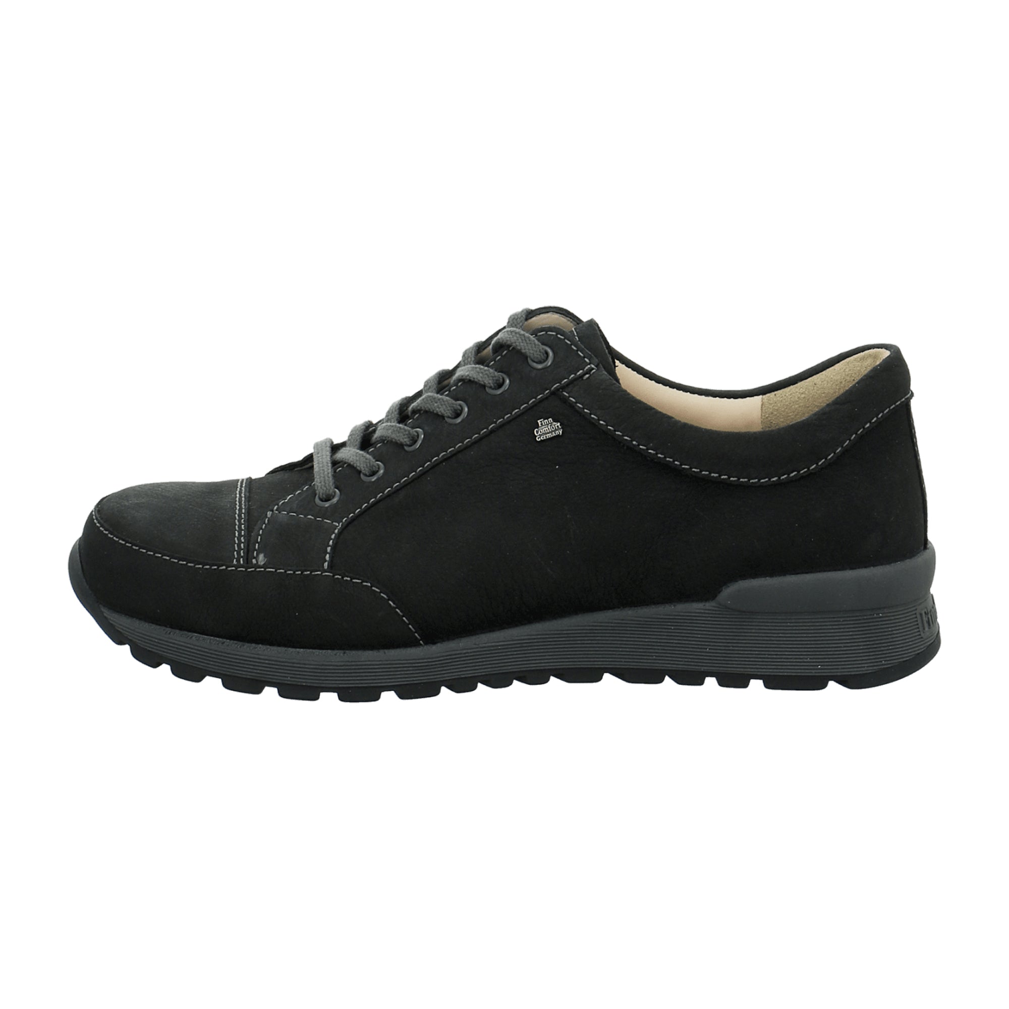 Finn Comfort Andover Men's Black Comfortable Shoes - Durable & Stylish - Bartel-Shop