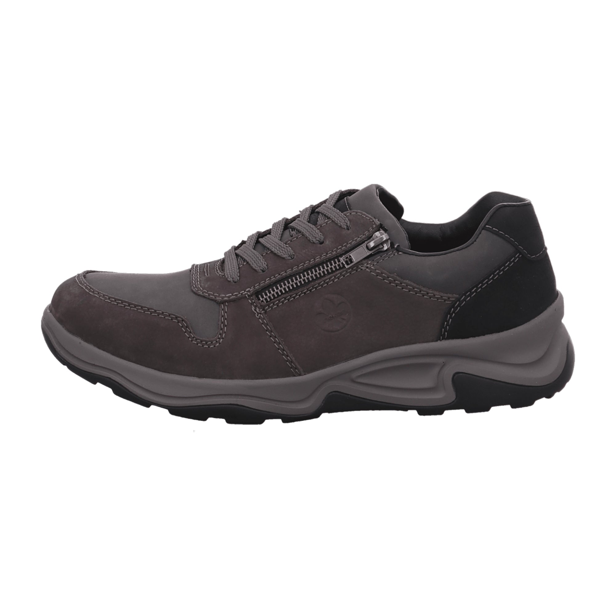 Rieker HWK Men's Grey Lace-Up Casual Shoes