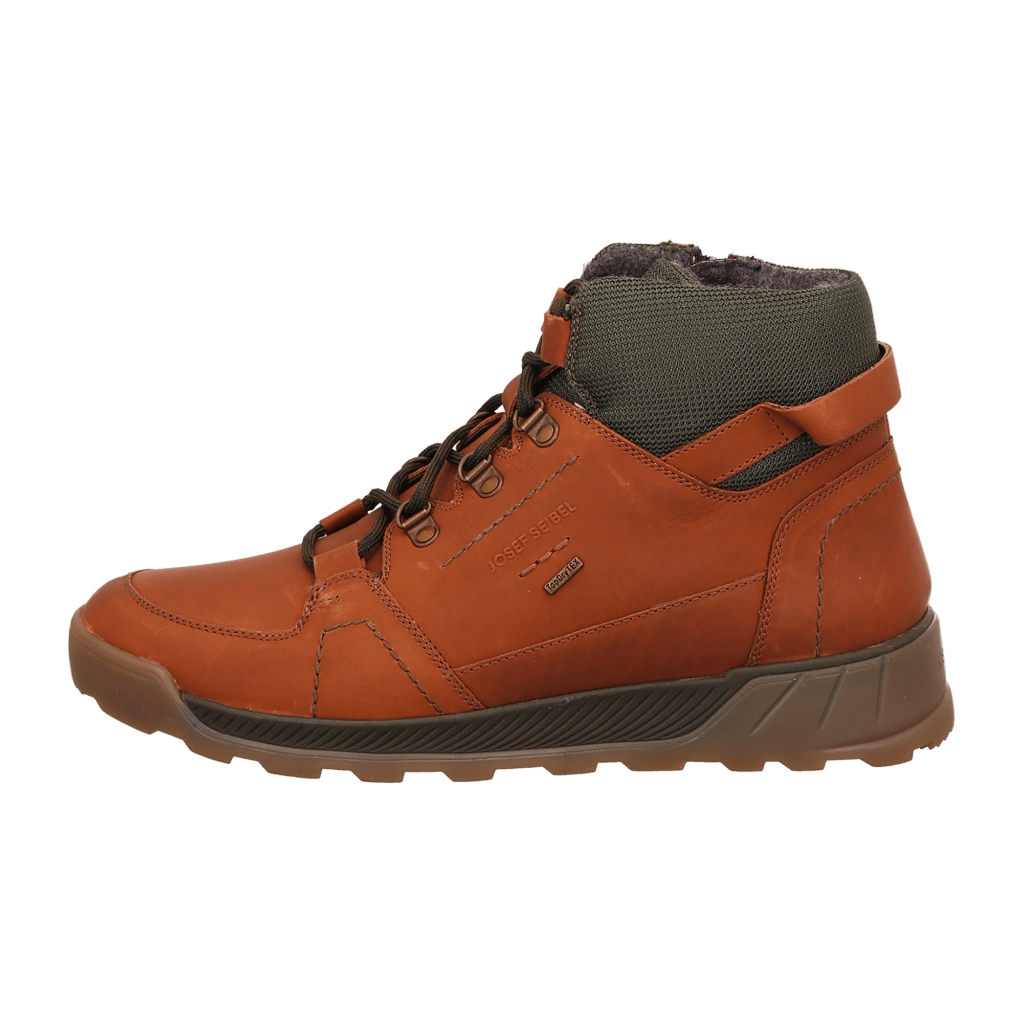 Josef Seibel Castagne (Medium Brown) Men's Brown Shoes