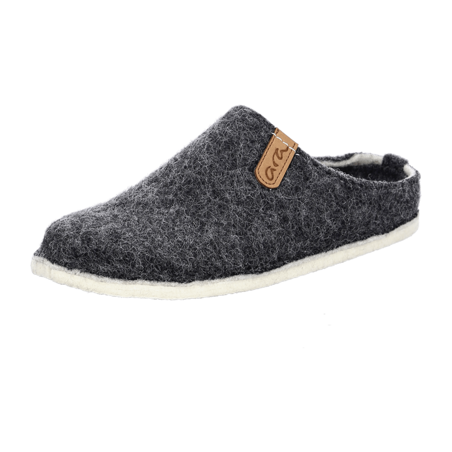 ARA COSY-W Women's Felt Wool Slippers Gray