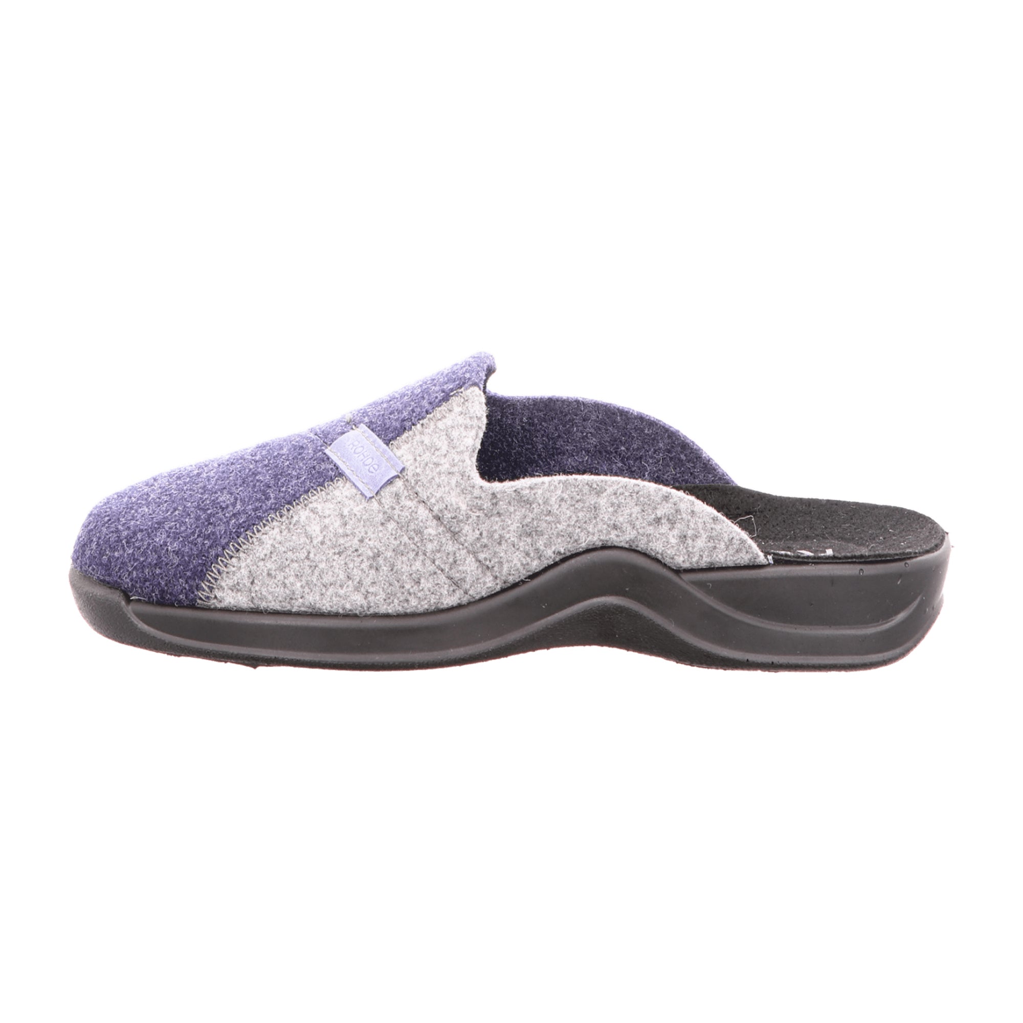 Rohde Dark Blue Men's House Slippers for Fall and Winter