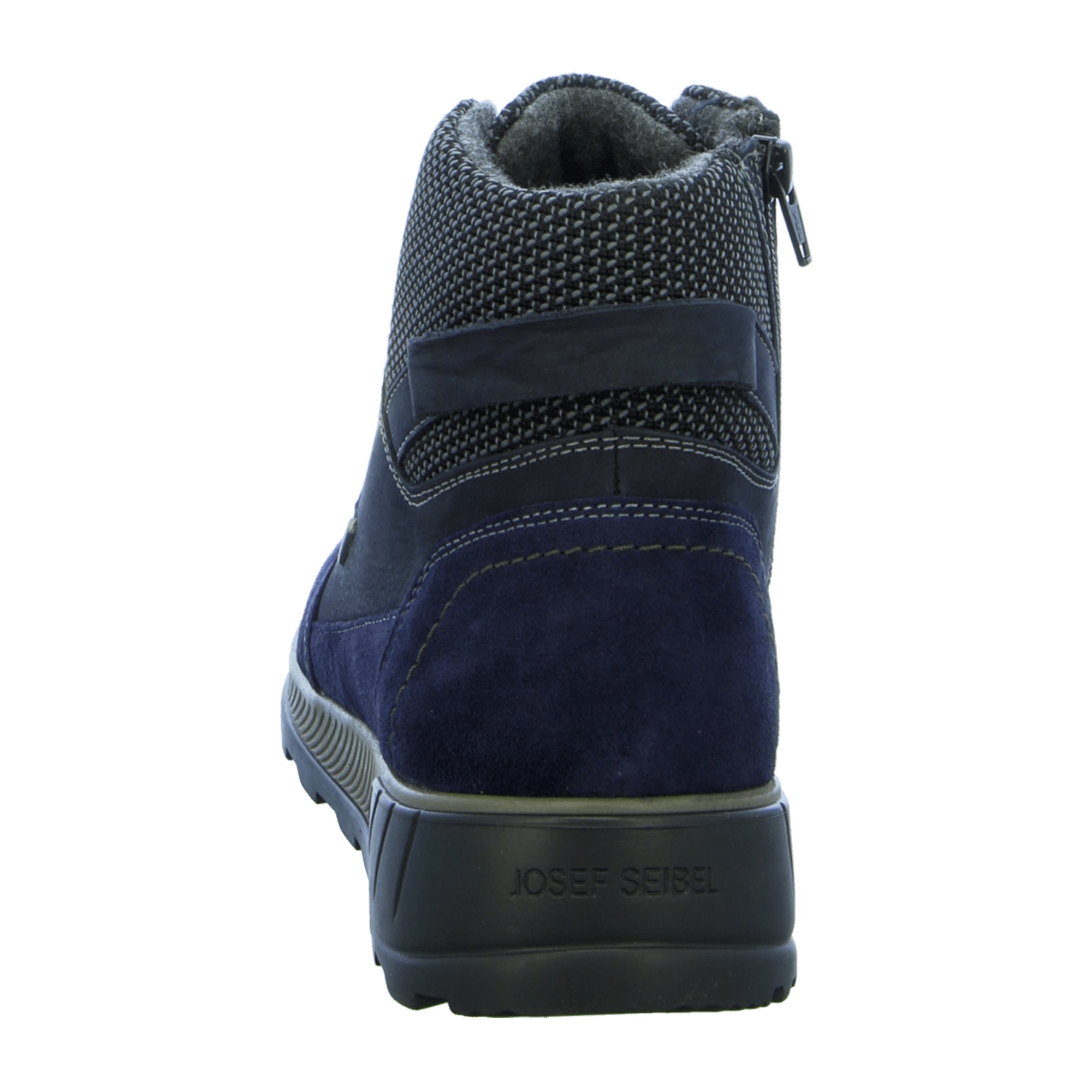 Josef Seibel Men's Lace-Up Boots in Blue