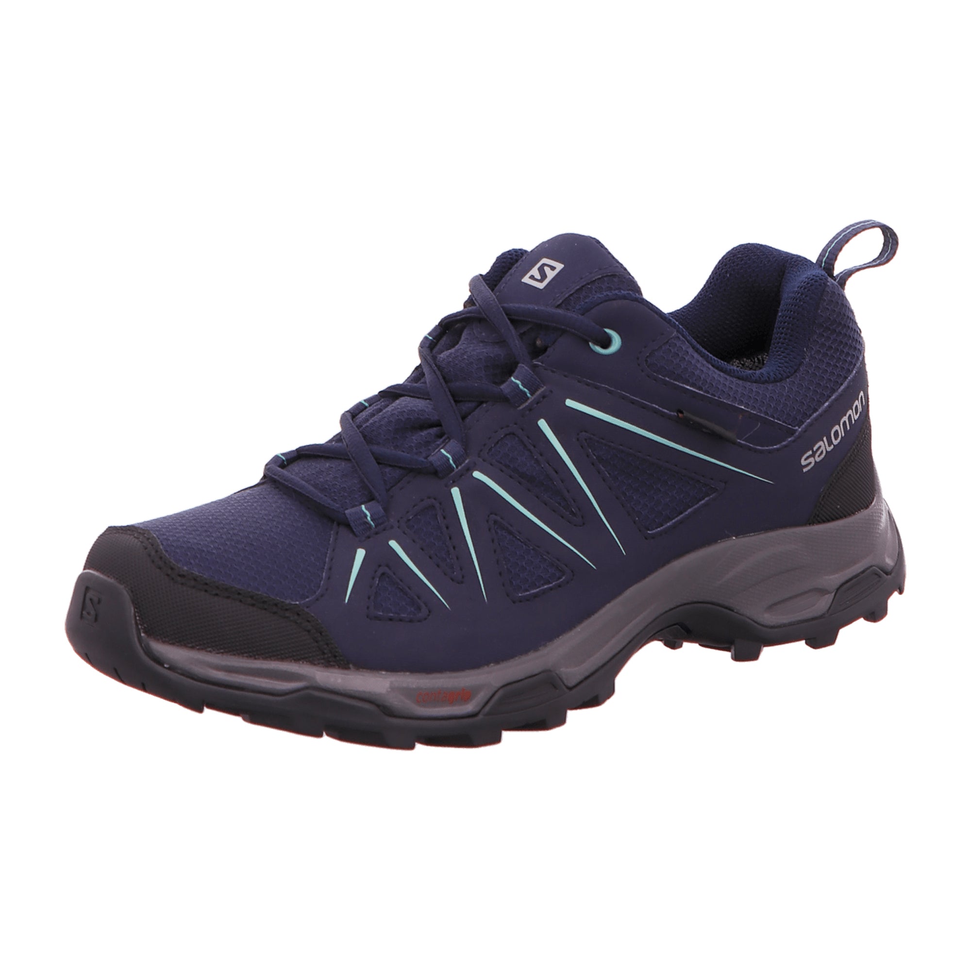 Salomon shoes TIBAI 2 GTX W Navy Blaz for women, blue
