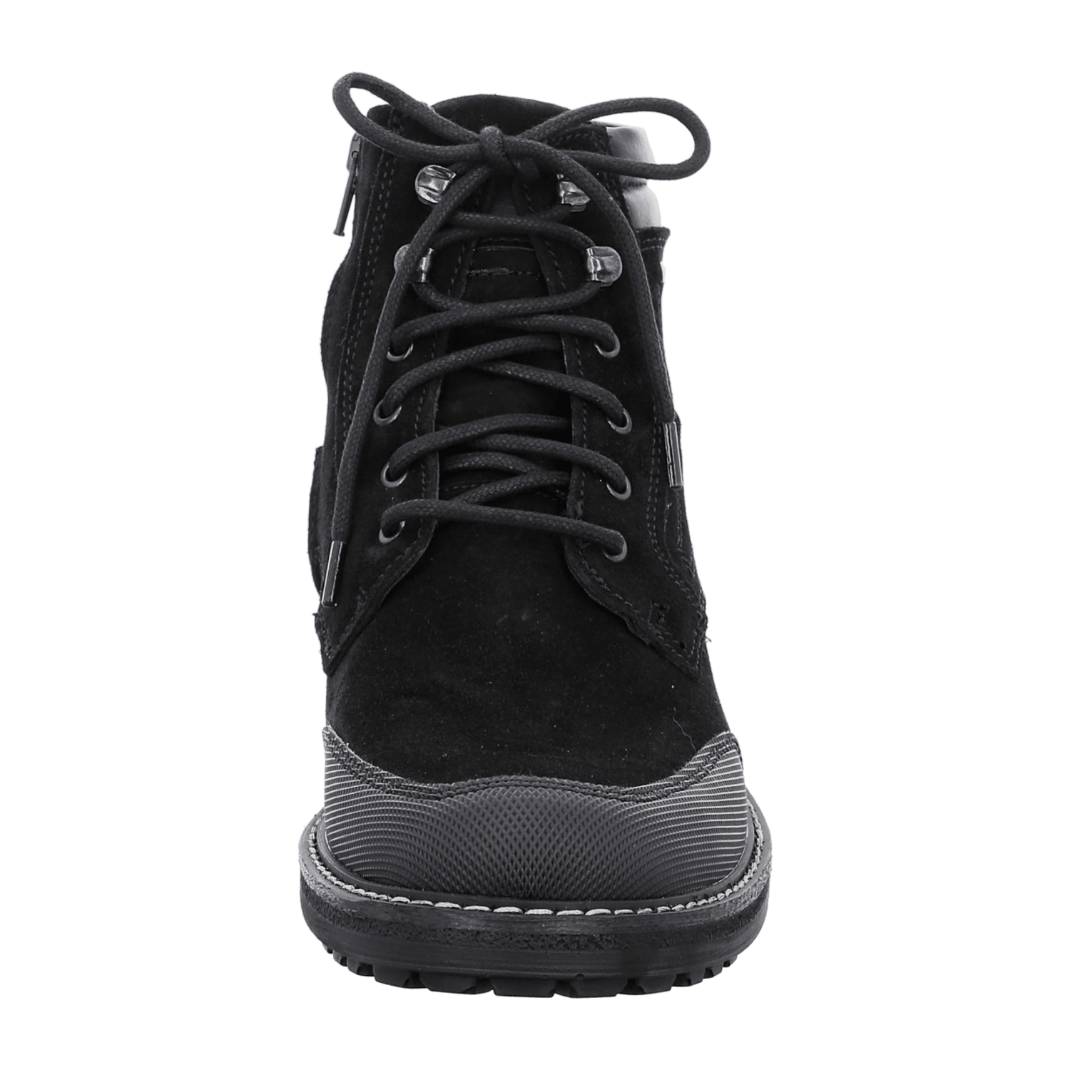 ARA FREDERIK Men's Black Round Toe Boots