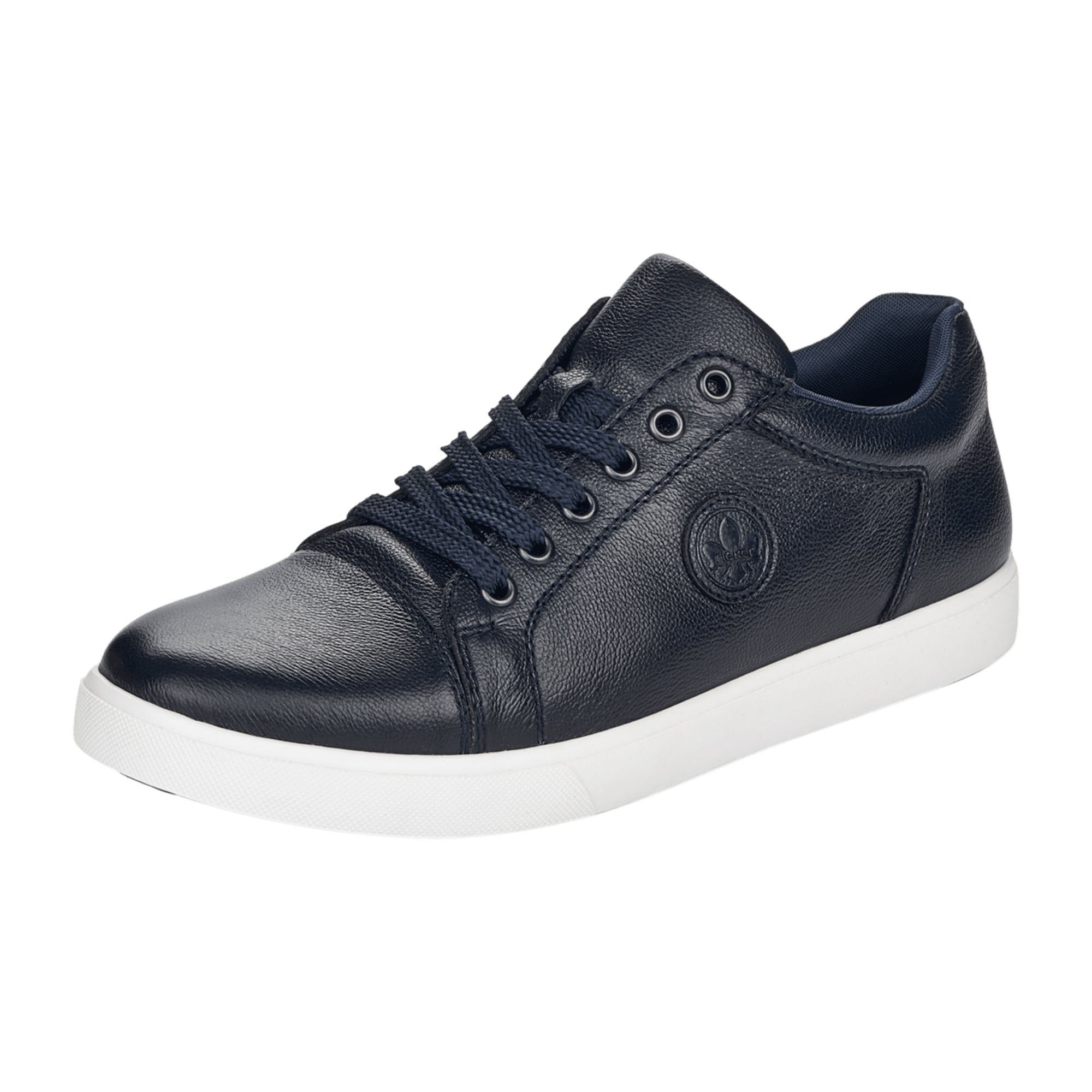 Rieker Men's Blue Sneakers B7014-14 Lace-Up Casual Shoes