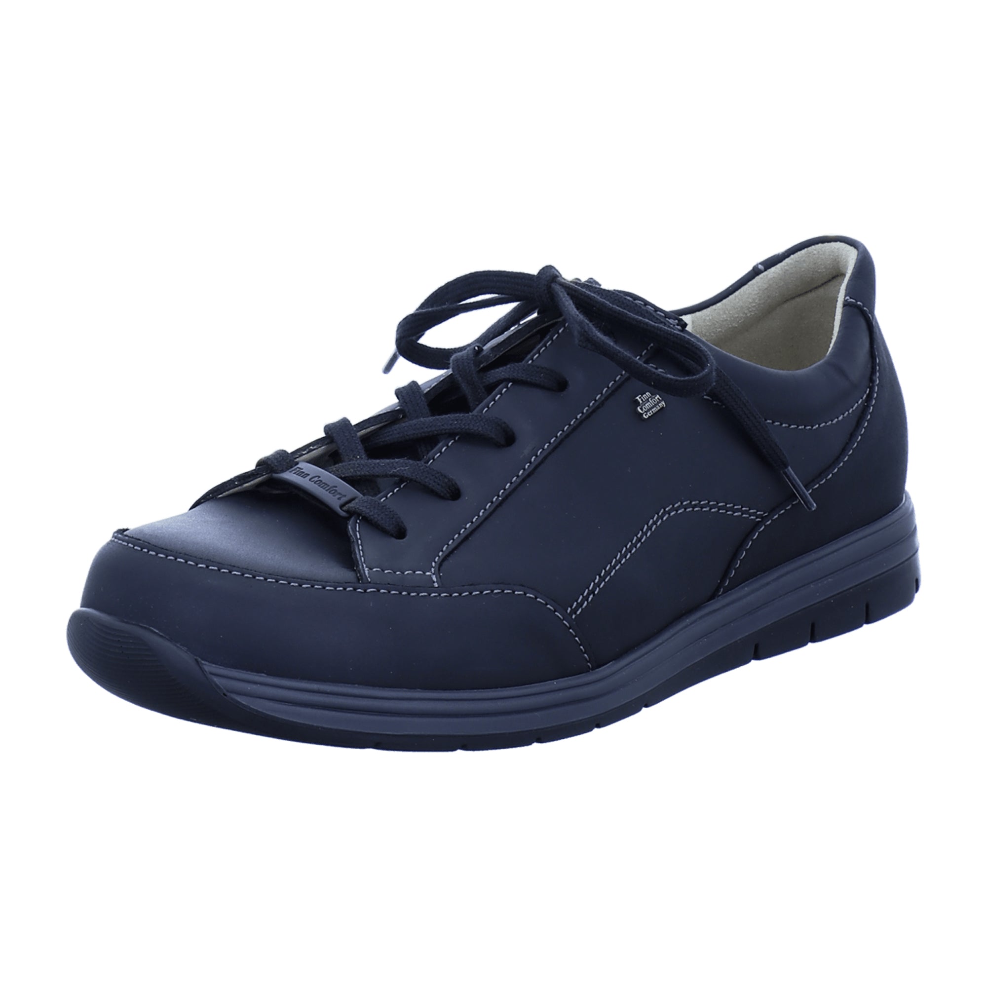 Finn Comfort Osorno Women's Shoes, Elegant Black Leather - Comfort & Style