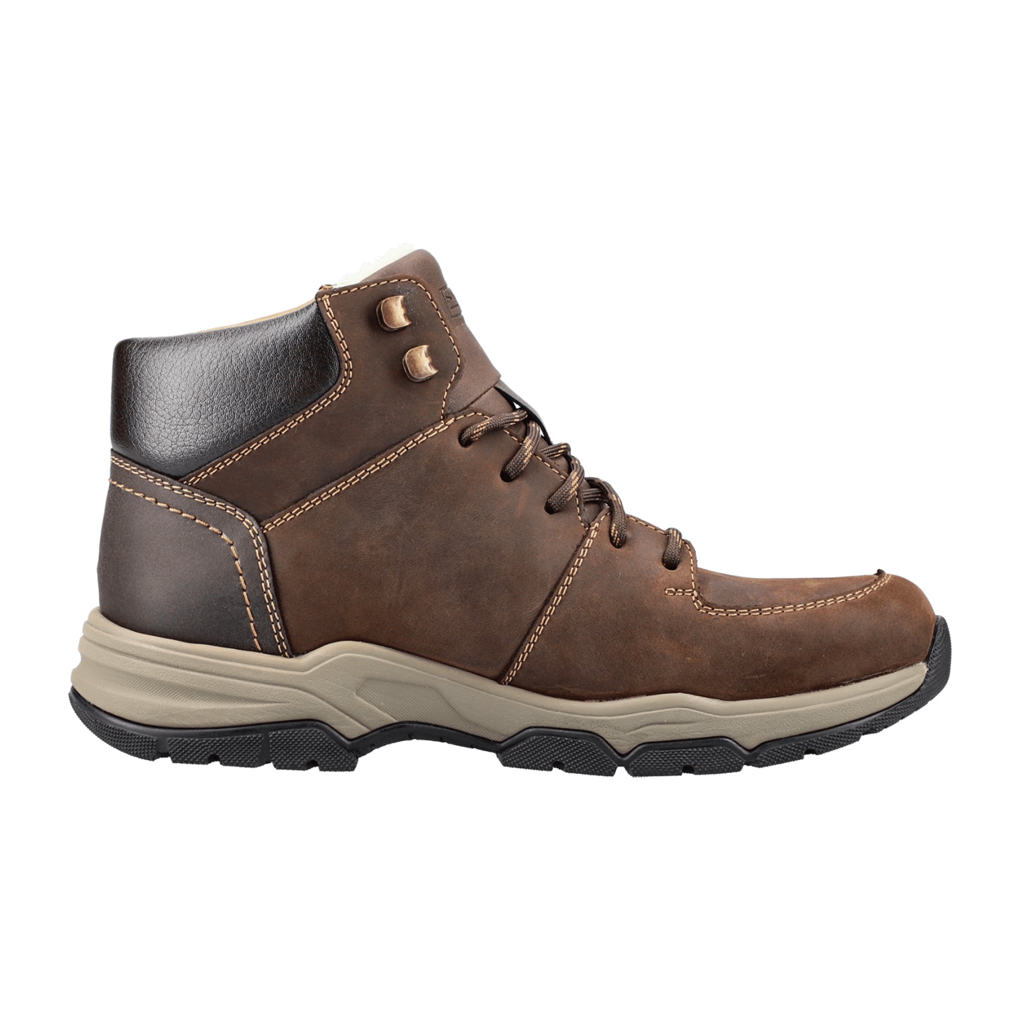 Rieker HWK Men's Brown Boots F4332-26 Comfortable Warm Winter Footwear