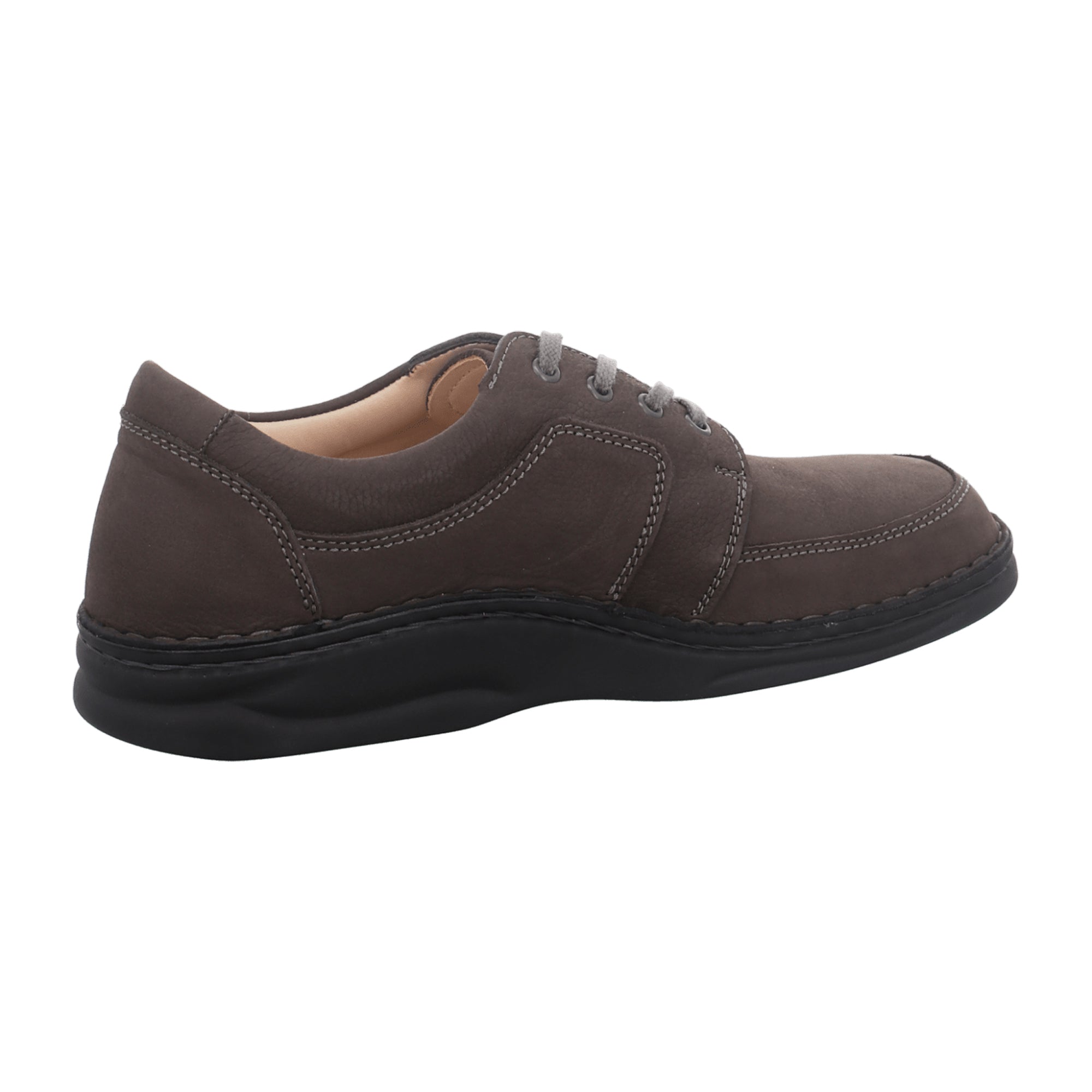 Finn Comfort Norwich Men's Comfort Shoes, Stylish Brown Leather