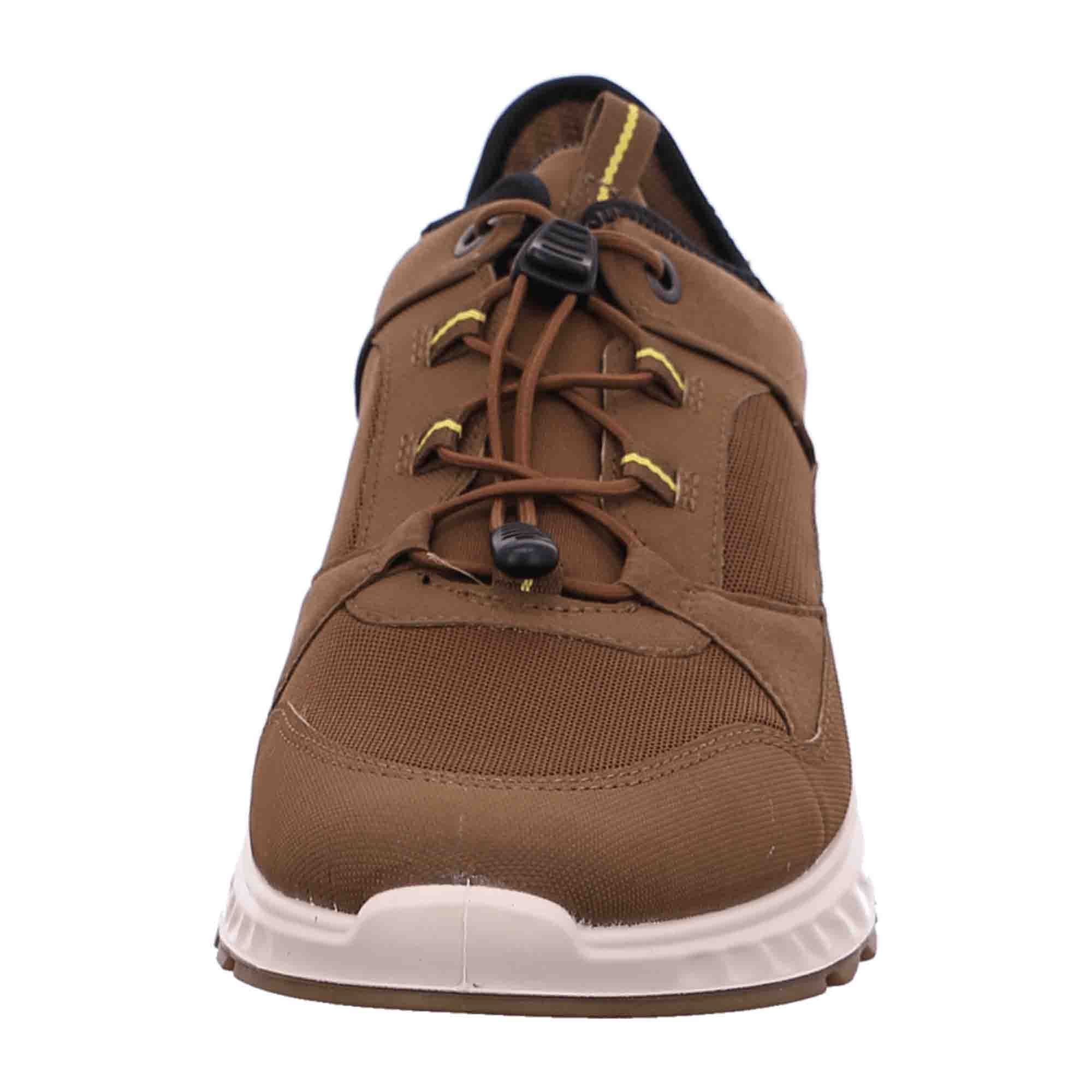 Ecco EXOSTRIDE M Men's Walking Shoes - Stylish & Durable in Brown