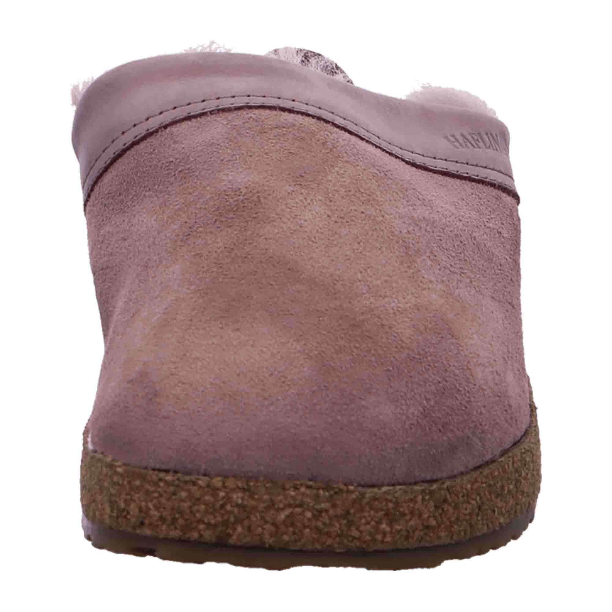 Haflinger Women's Snowbird Shearling Clogs - Pink