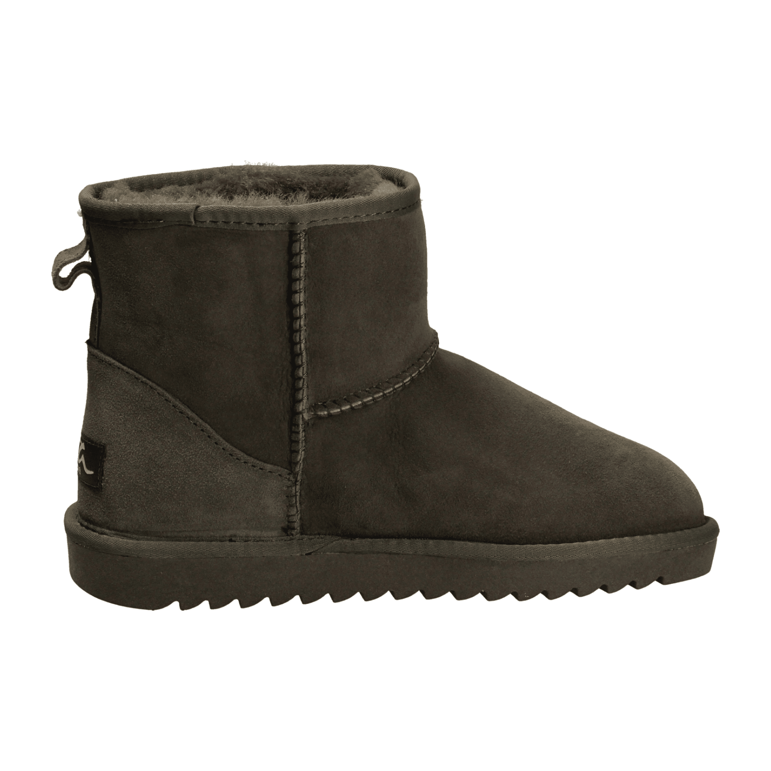 ARA ALASKA Women's Velour Leather Slip-On Bootie with Wool Lining in Modern Gray - Bartel-Shop