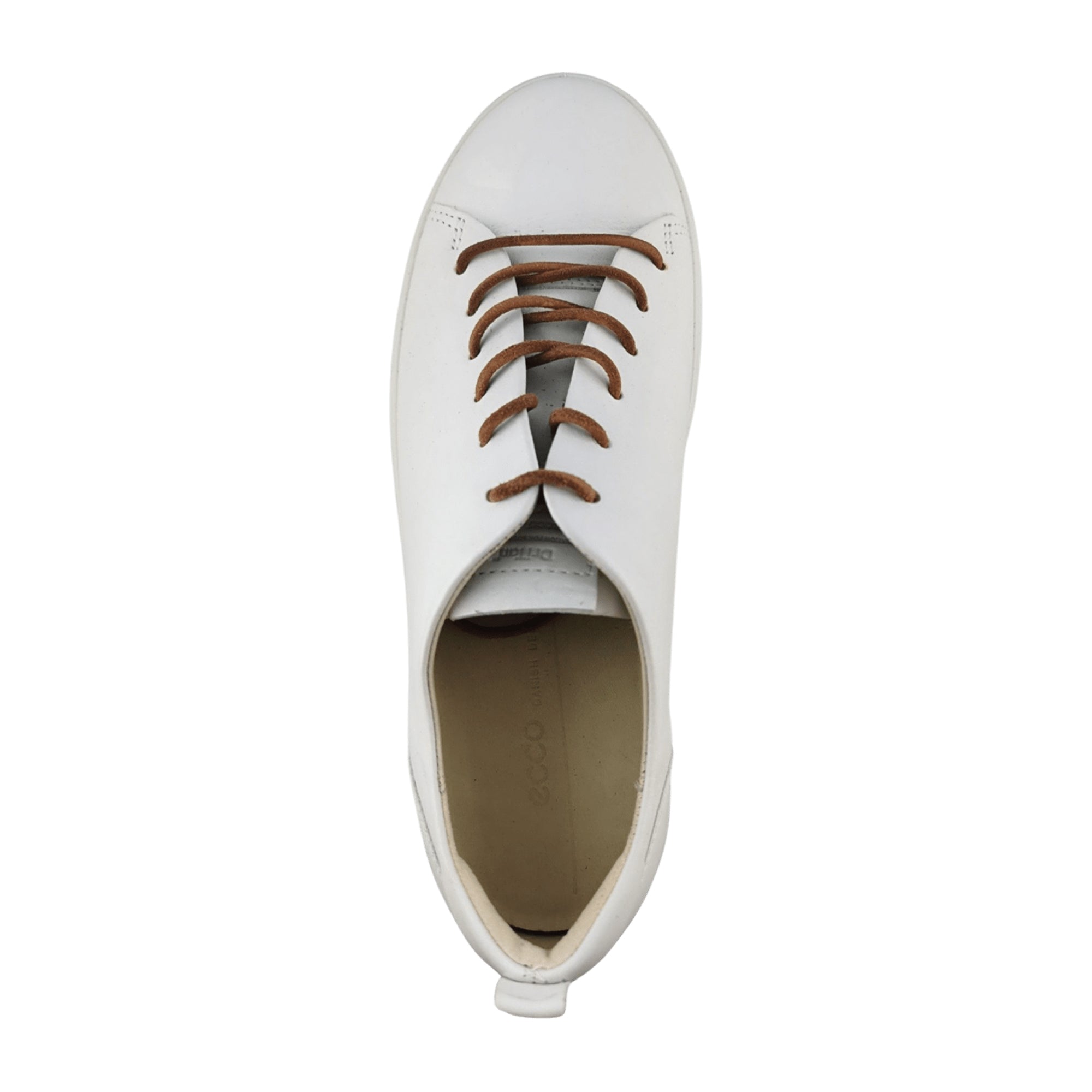 Ecco Women's White Fashion Sneakers - Durable & Stylish Footwear