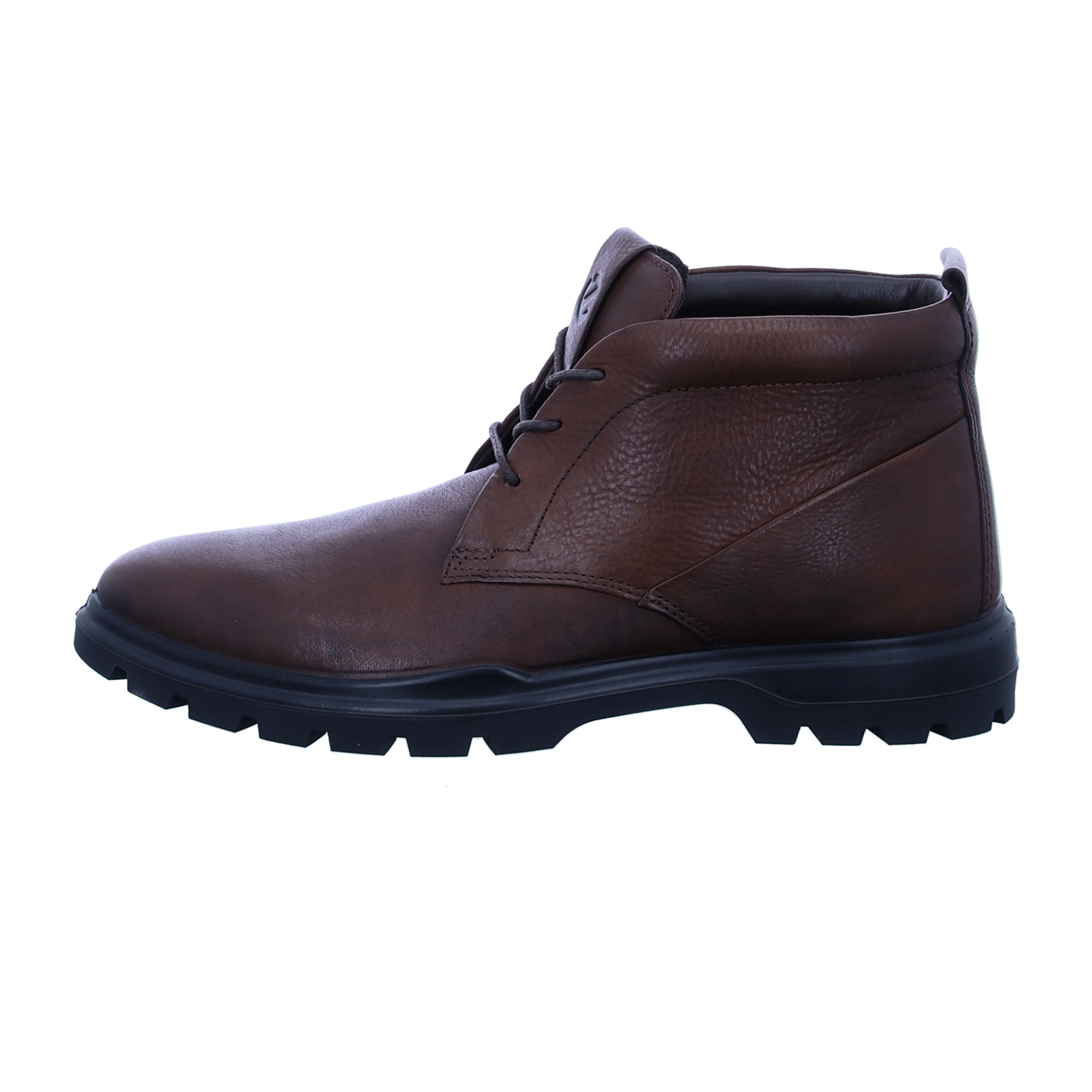 Ecco Men's Brown Leather Shoes | Stylish & Durable Footwear for Young Adults