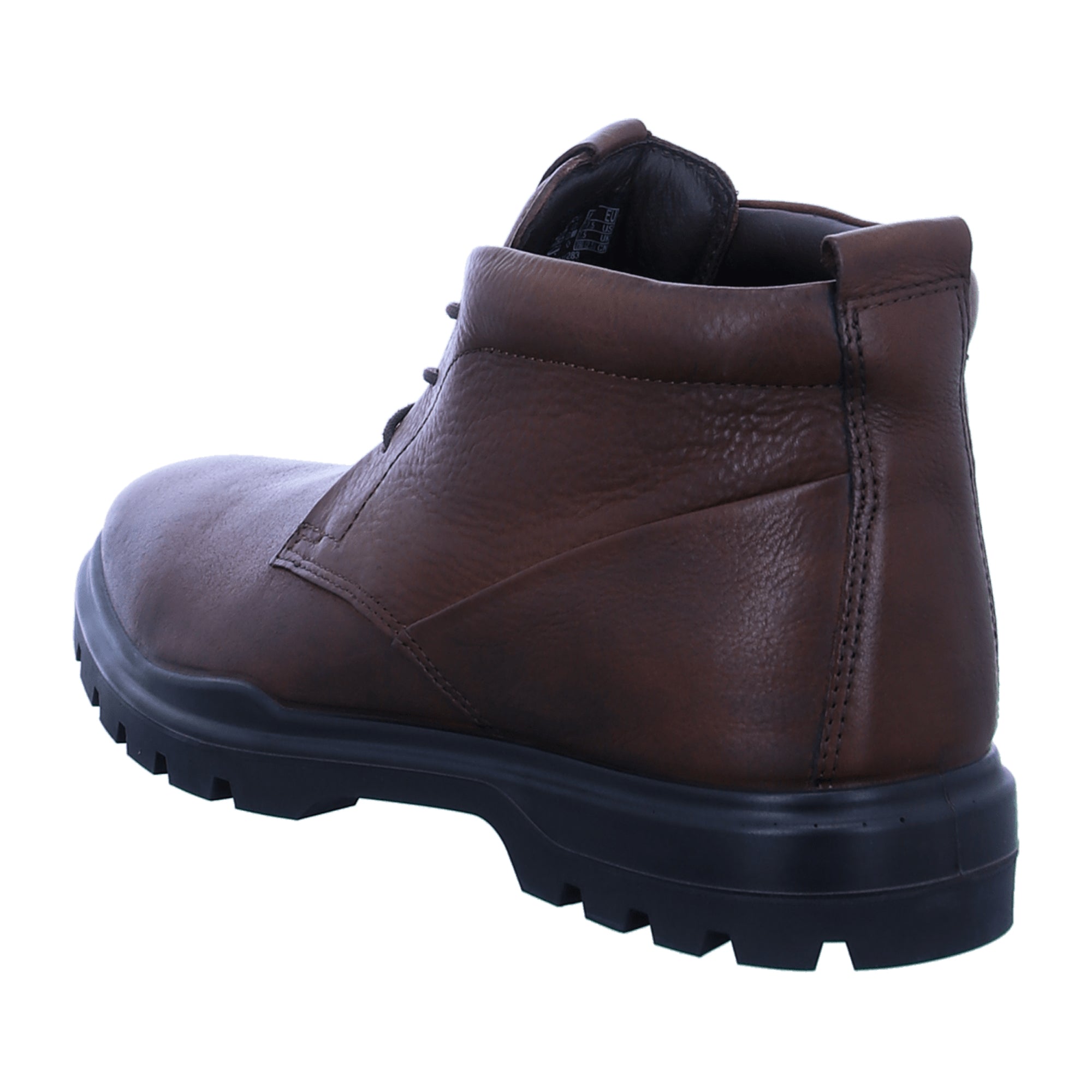 Ecco Men's Brown Leather Shoes | Stylish & Durable Footwear for Young Adults