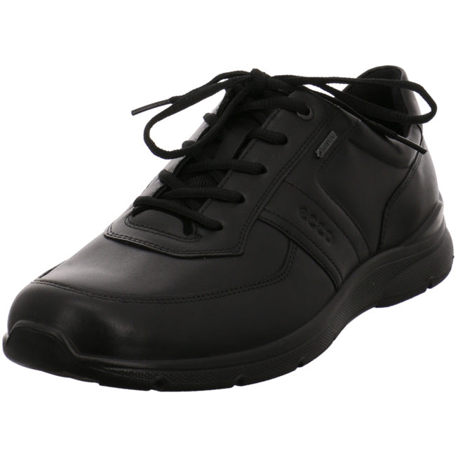 Ecco comfortable lace-up shoes for men black - Bartel-Shop