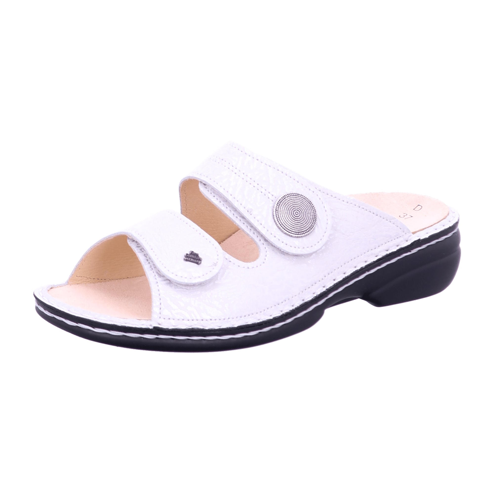 Finn Comfort Sansibar Women's Comfort Sandals - Stylish White