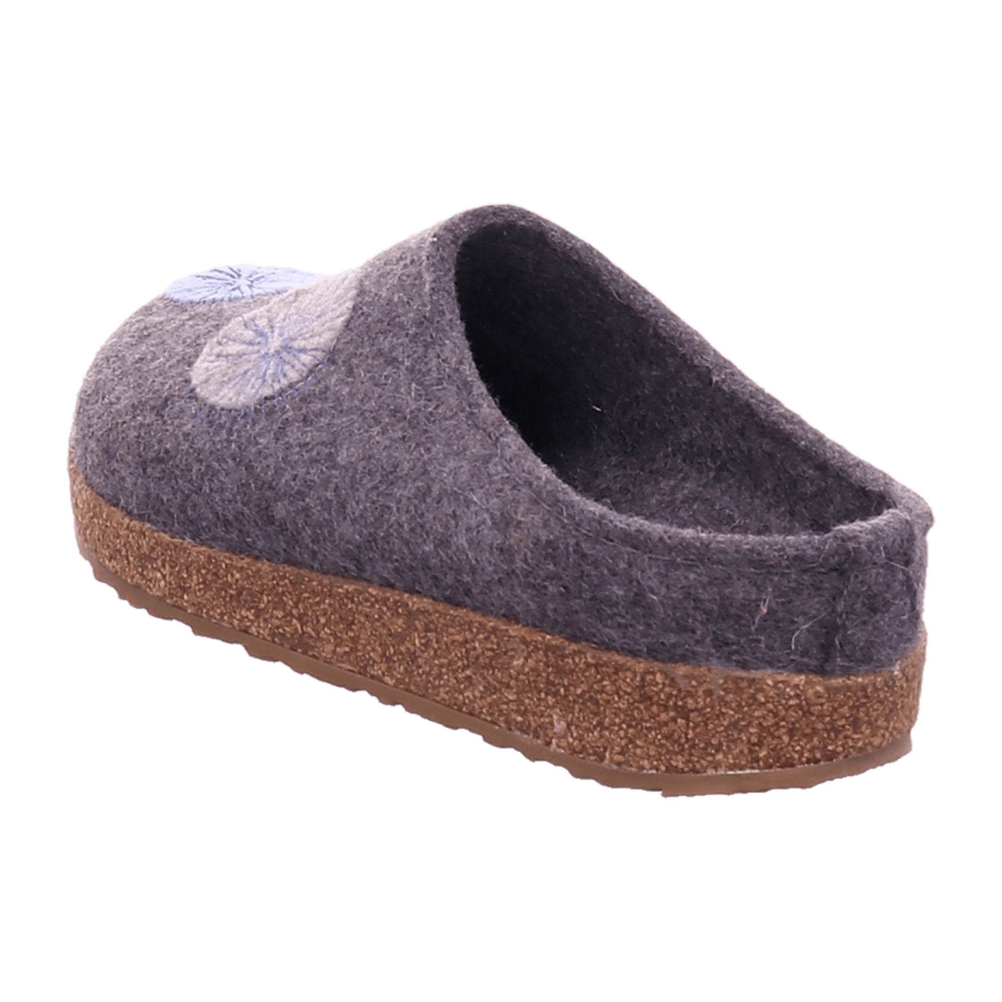 Haflinger Grizzly Raduis Women's Slippers, Grey - Comfortable & Durable