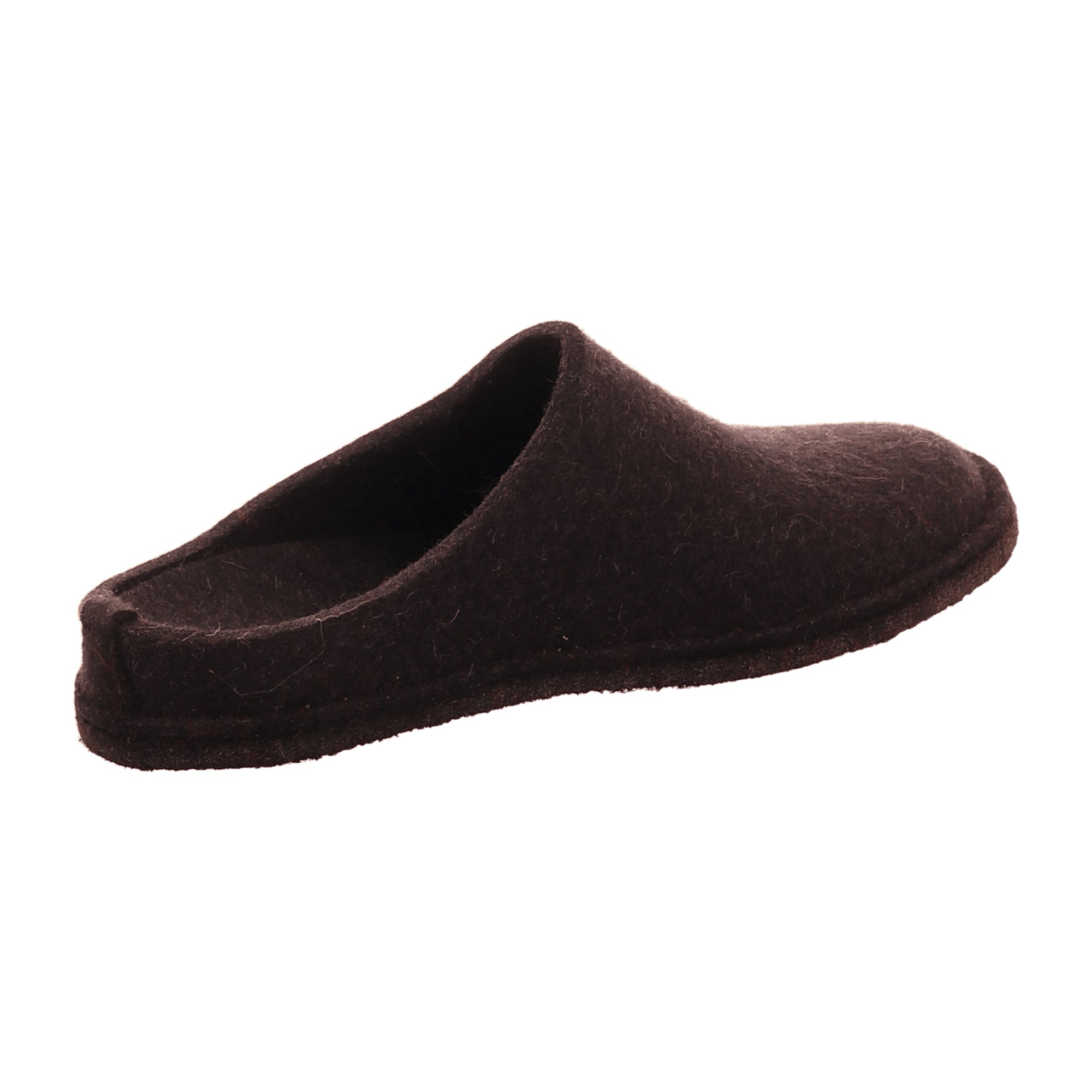 Haflinger FlairSoft Men's Slippers - Graphite Black, Durable & Stylish