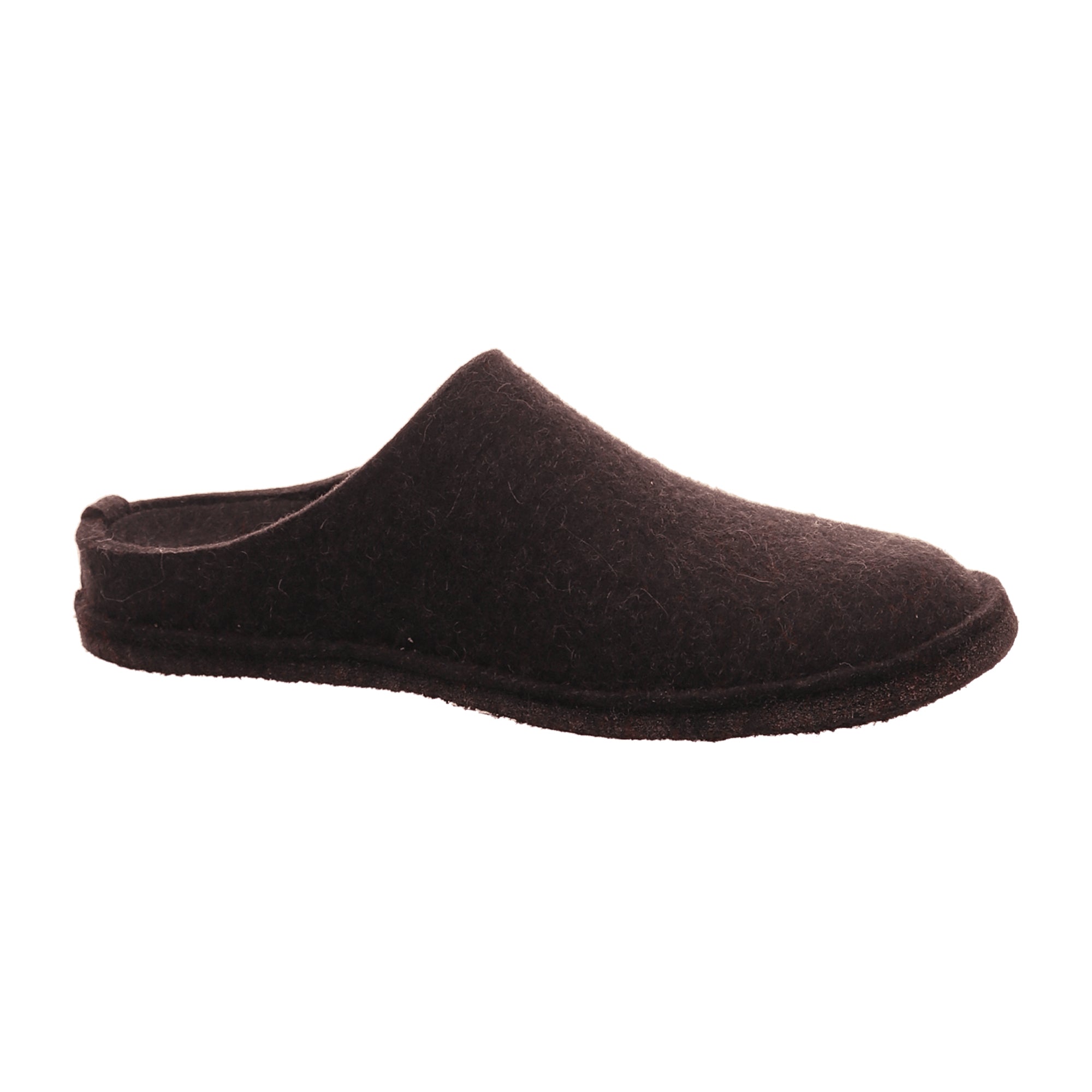 Haflinger FlairSoft Men's Slippers - Graphite Black, Durable & Stylish