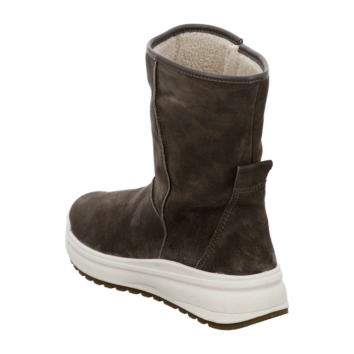 ARA Aspen Women's Winter Boots in Full-Grain Leather with Zipper and Warm Lining in Grey - Bartel-Shop