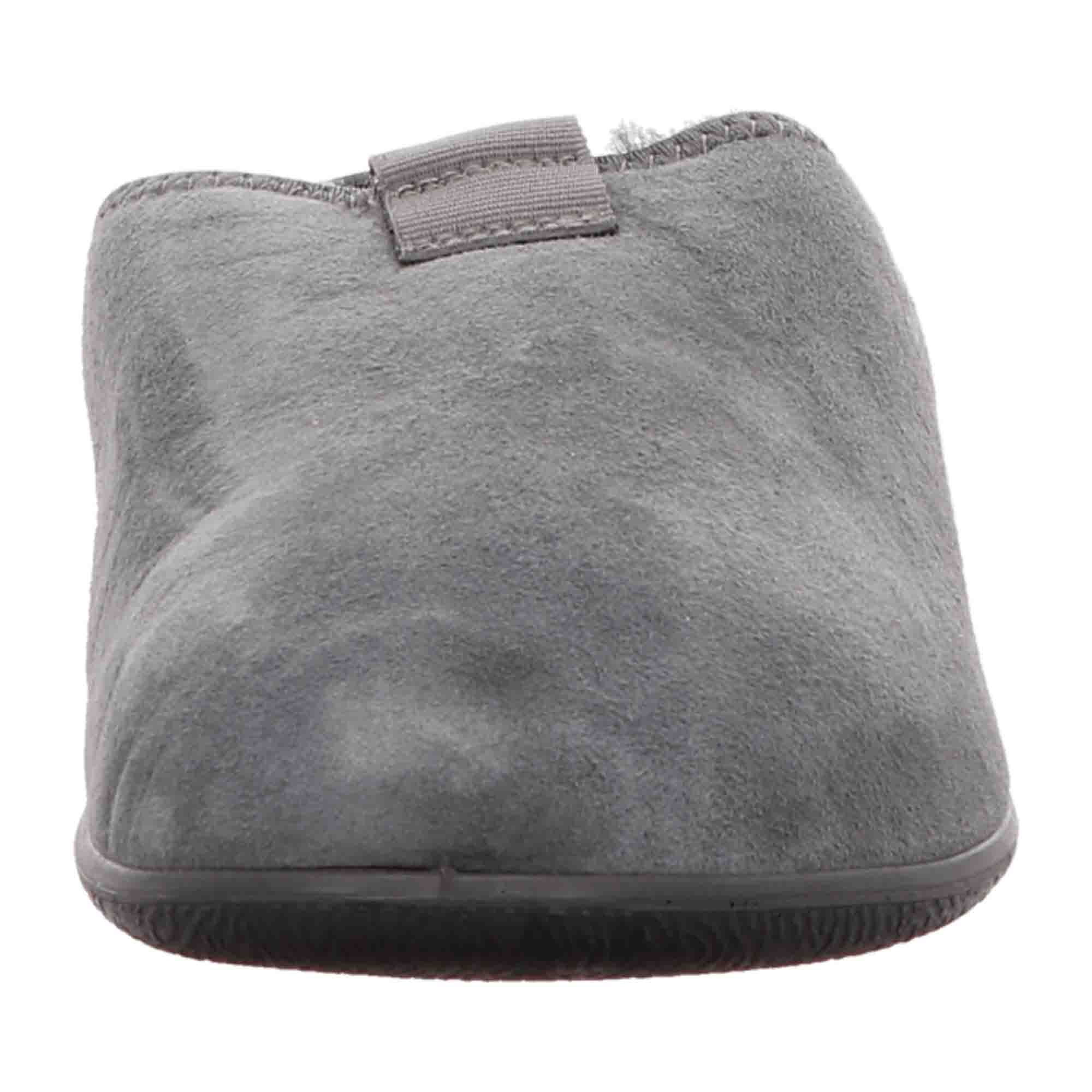 Ecco Easy Men s Grey House Slippers with Warm Lining