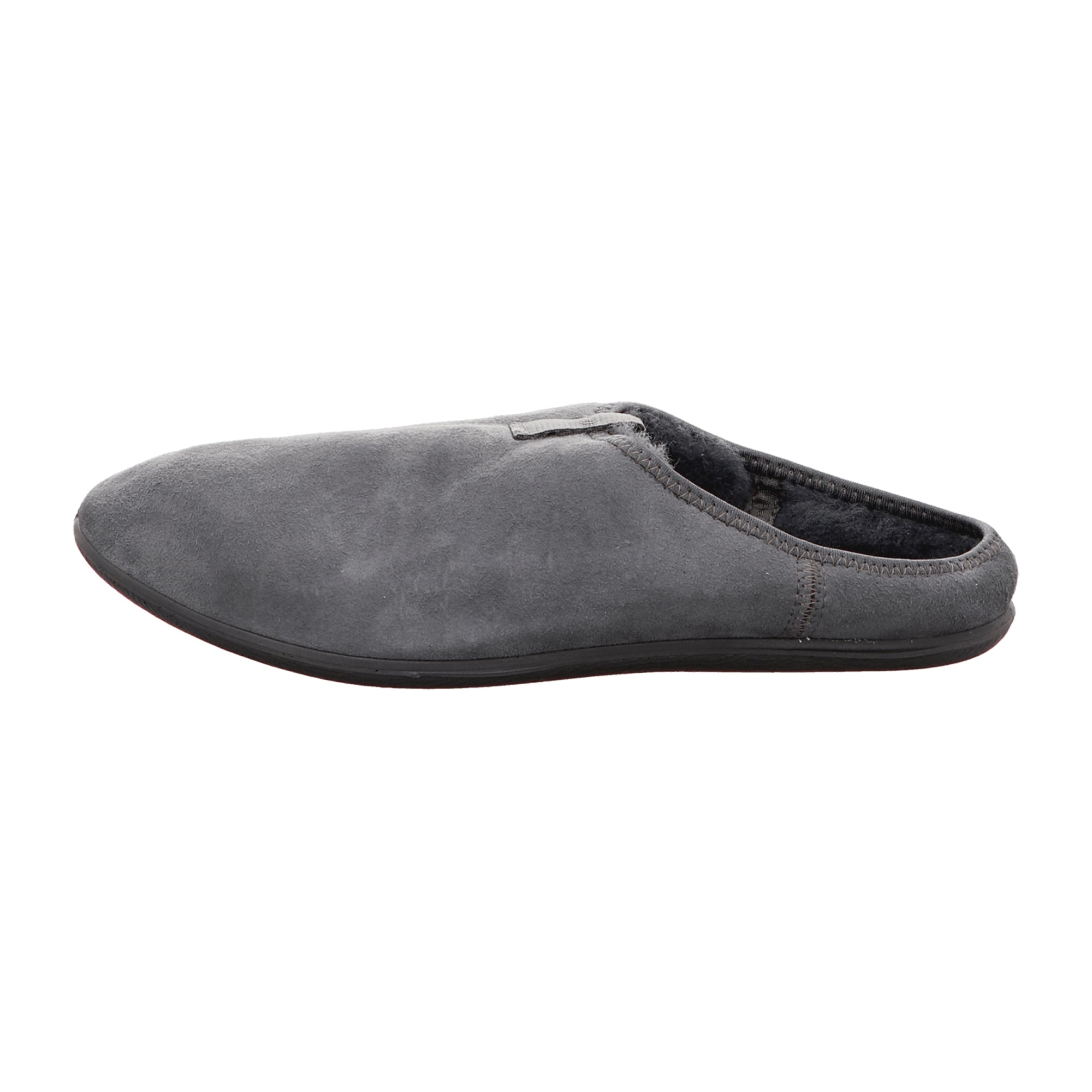 Ecco Easy Men's Grey House Slippers with Warm Lining