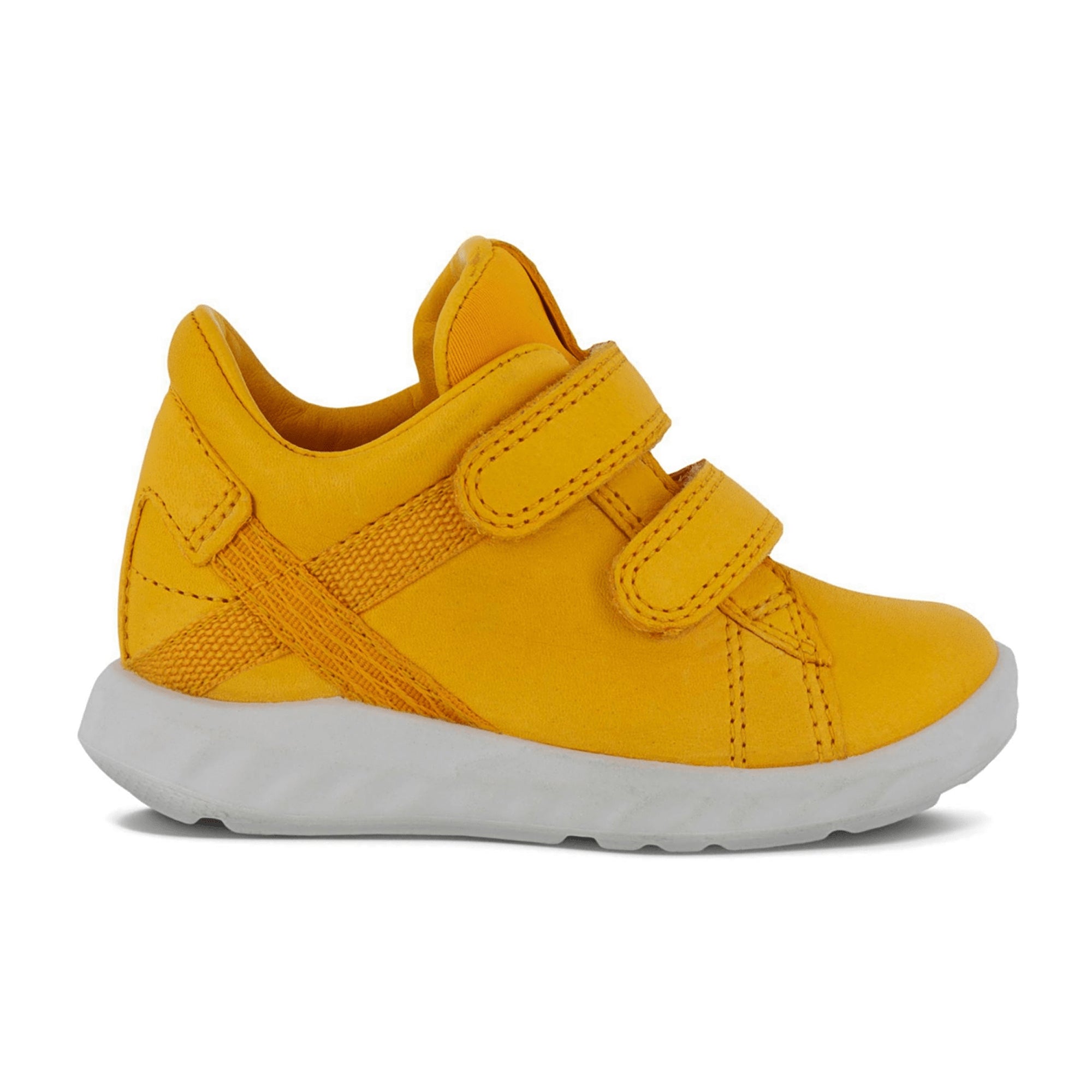 Ecco Kids Yellow Sneakers for Children - Durable & Stylish