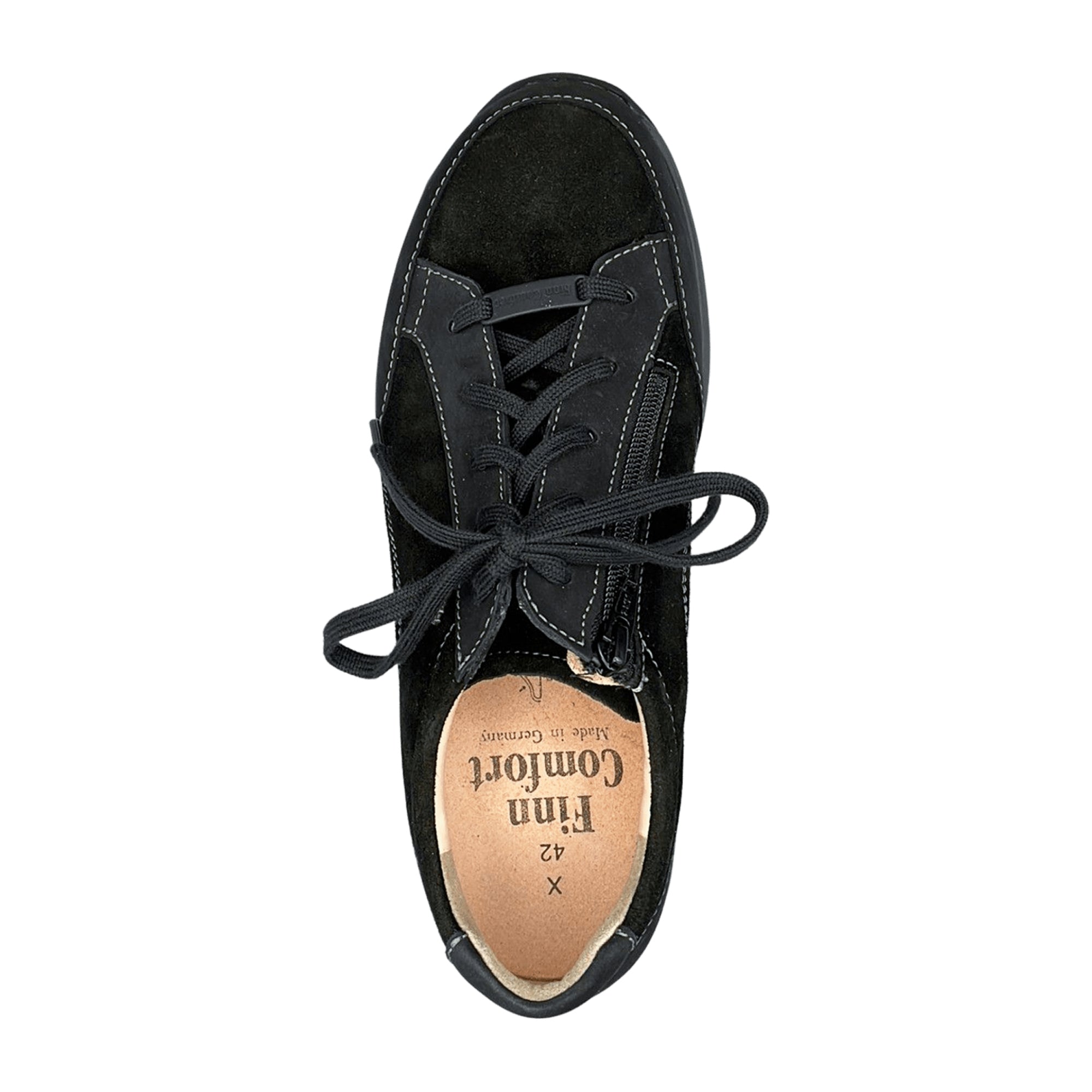 Finn Comfort Denver Men's Black Two-Strap Sandals - Stylish & Durable