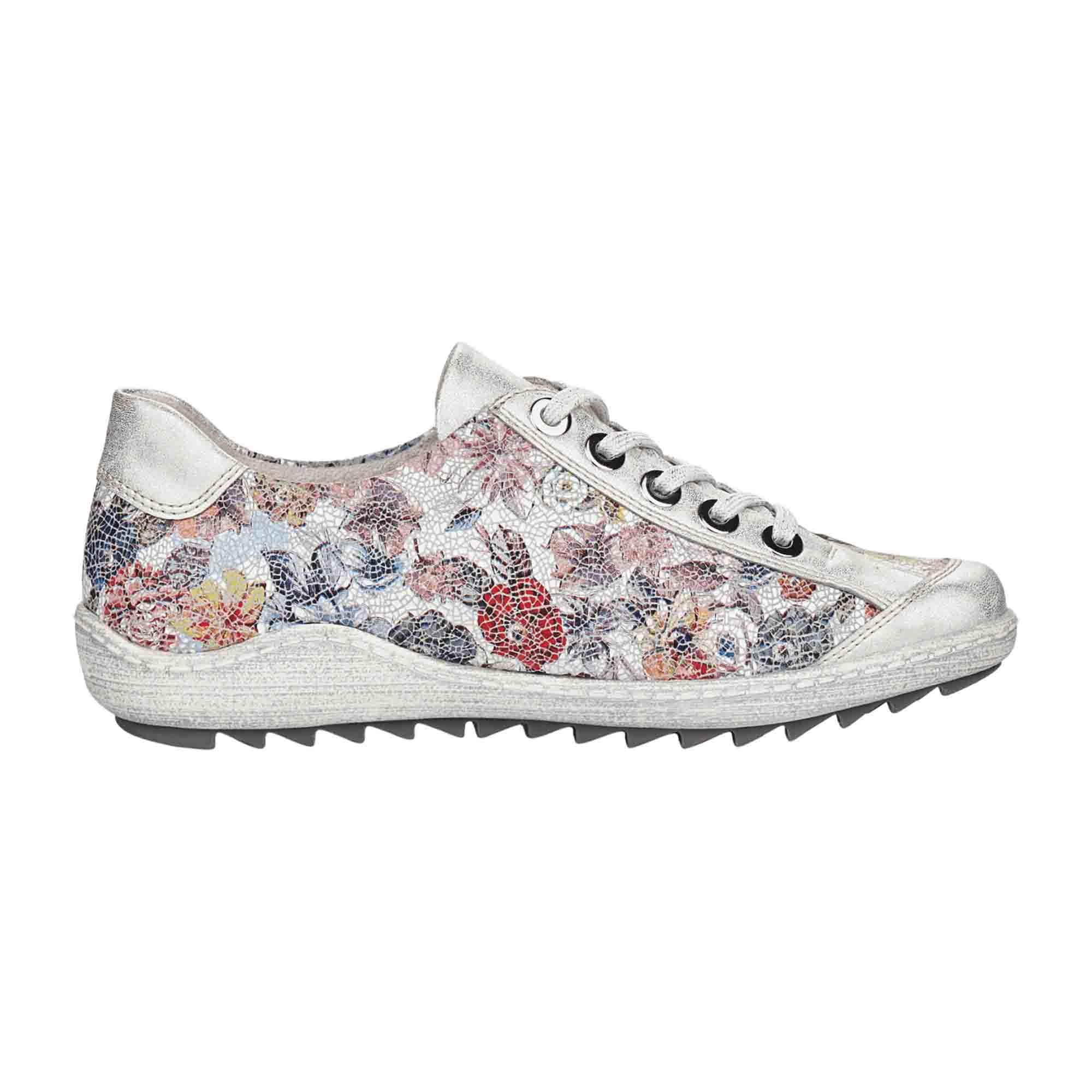 Remonte Odessa Women's Colorful Lace Up Leather Shoes with Comfort Features