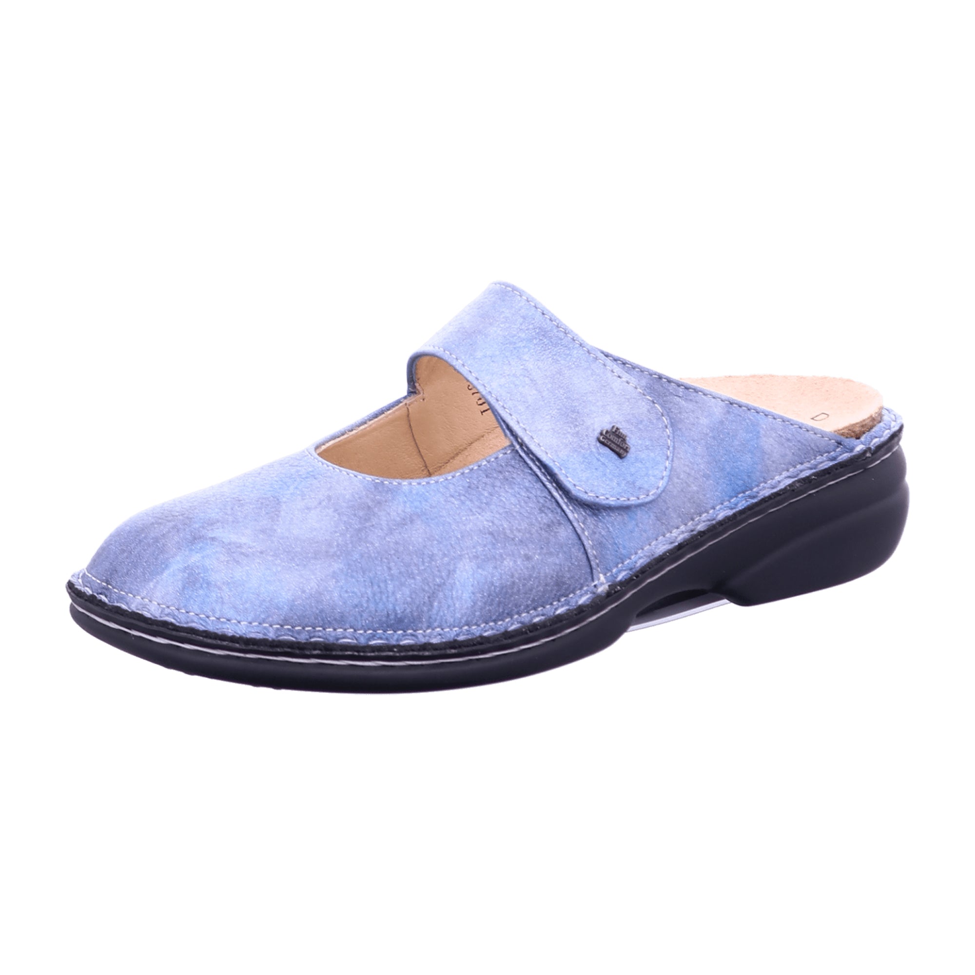 Finn Comfort Women's Orthopedic Sandals - Stylish Blue Comfort Shoes