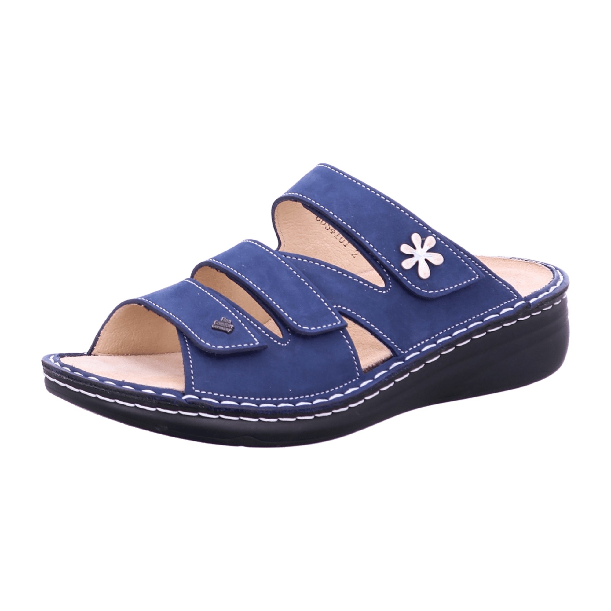Finn Comfort Grenada Women's Comfort Sandals, Stylish Blue