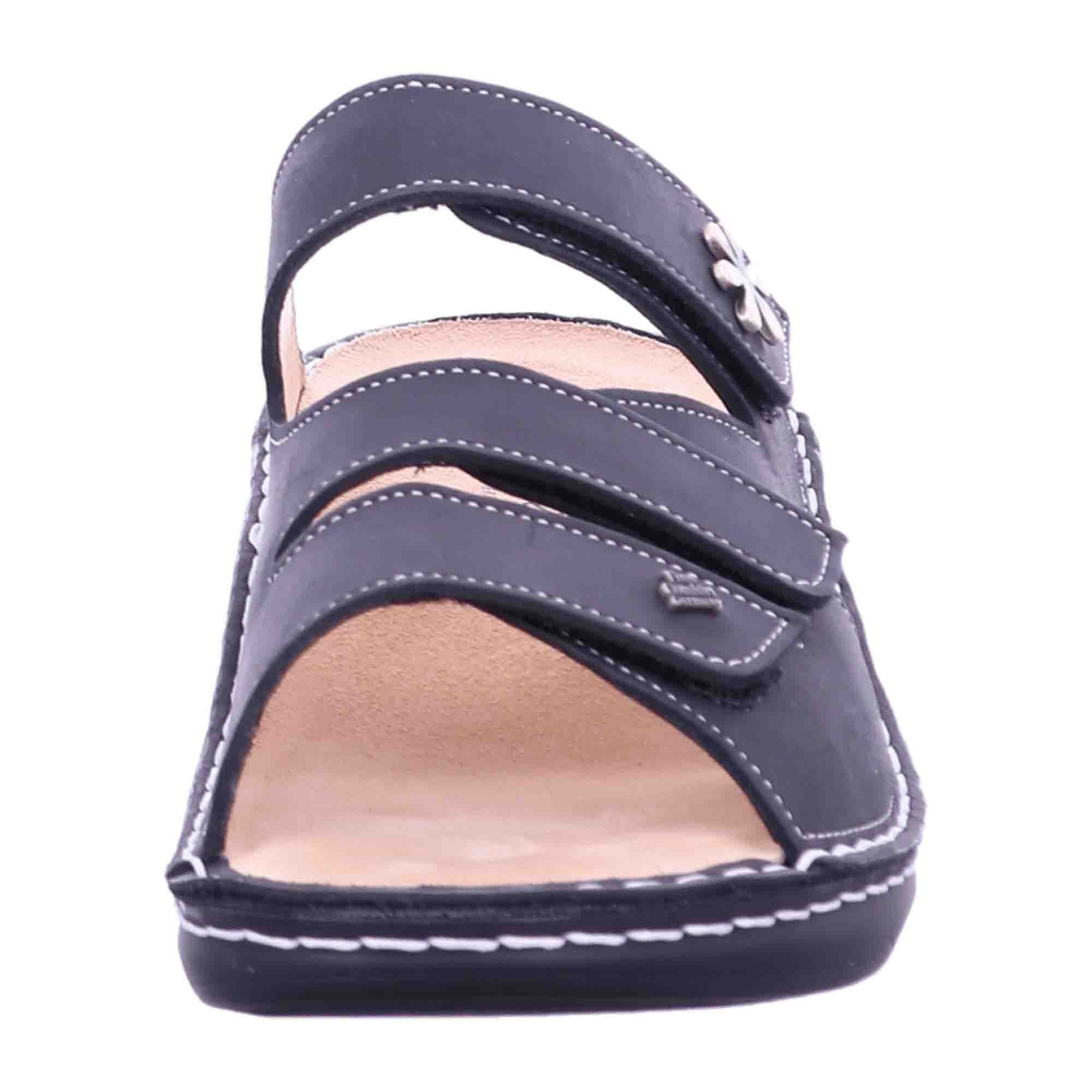 Finn Comfort Grenada Black Comfort Sandals for Women - Stylish & Durable