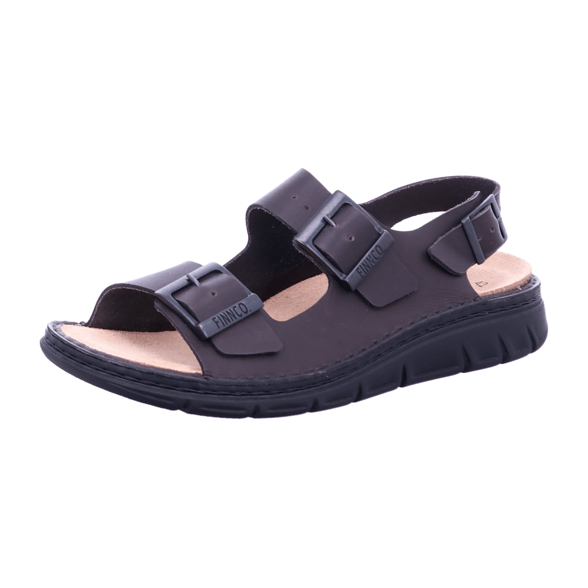 Finn Comfort Nevis-S Men's Comfort Sandals in Brown