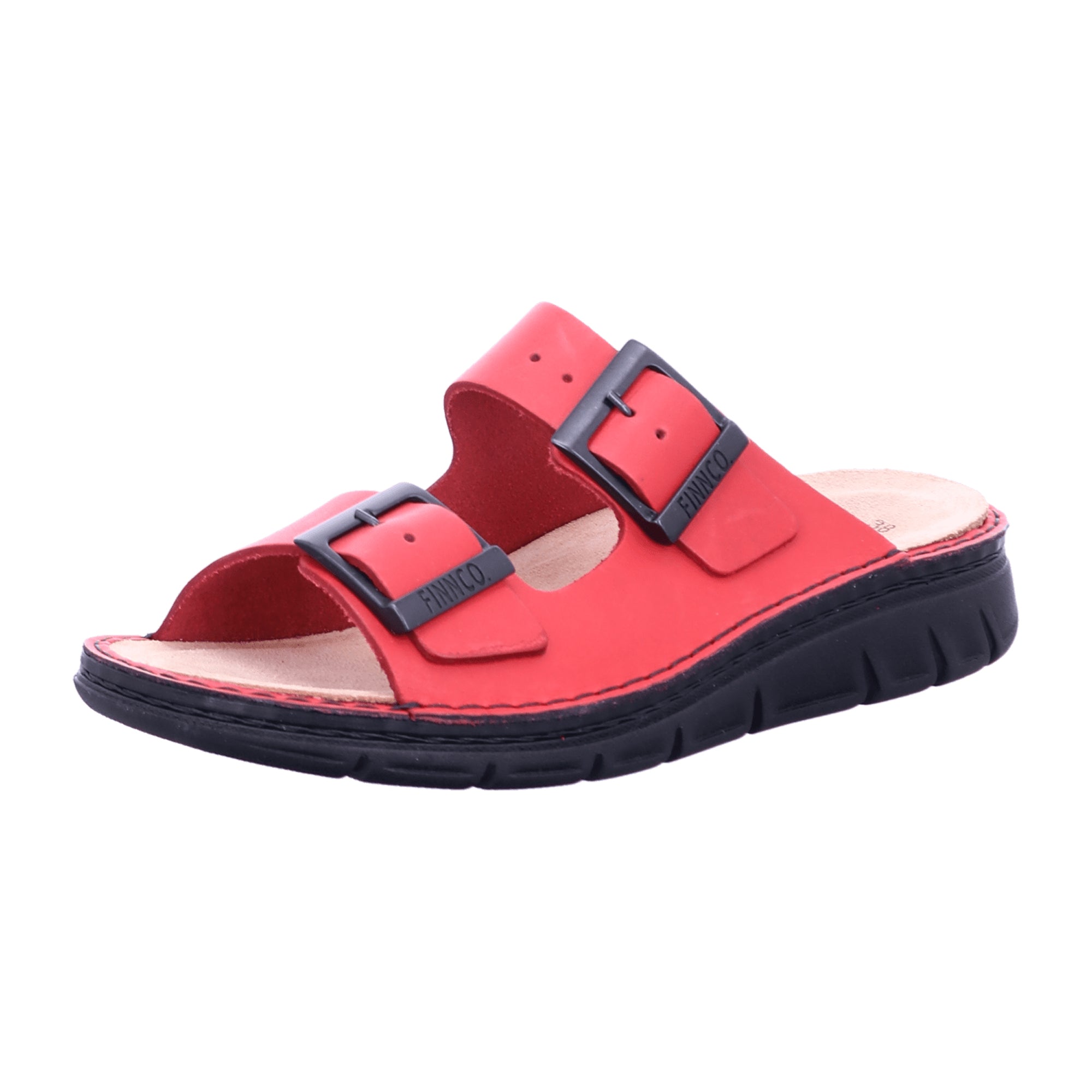 Finn Comfort Cayman-S Women's Red Comfort Sandals