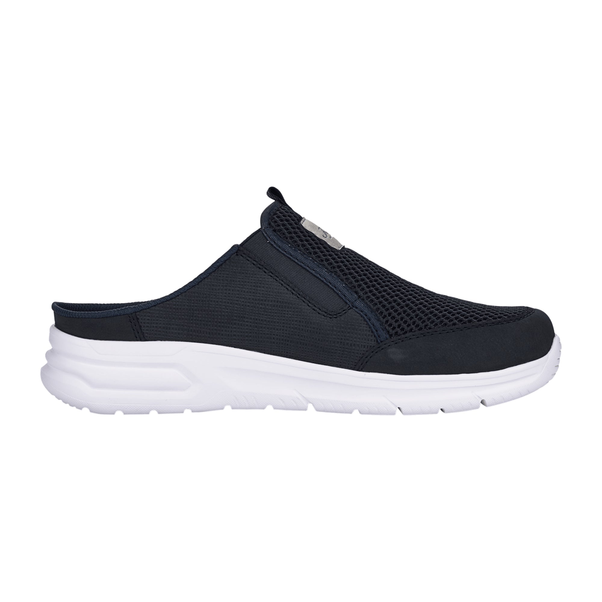 Rieker Men's Blue Slip-On Shoes with Comfort Fit and Lightweight Sole