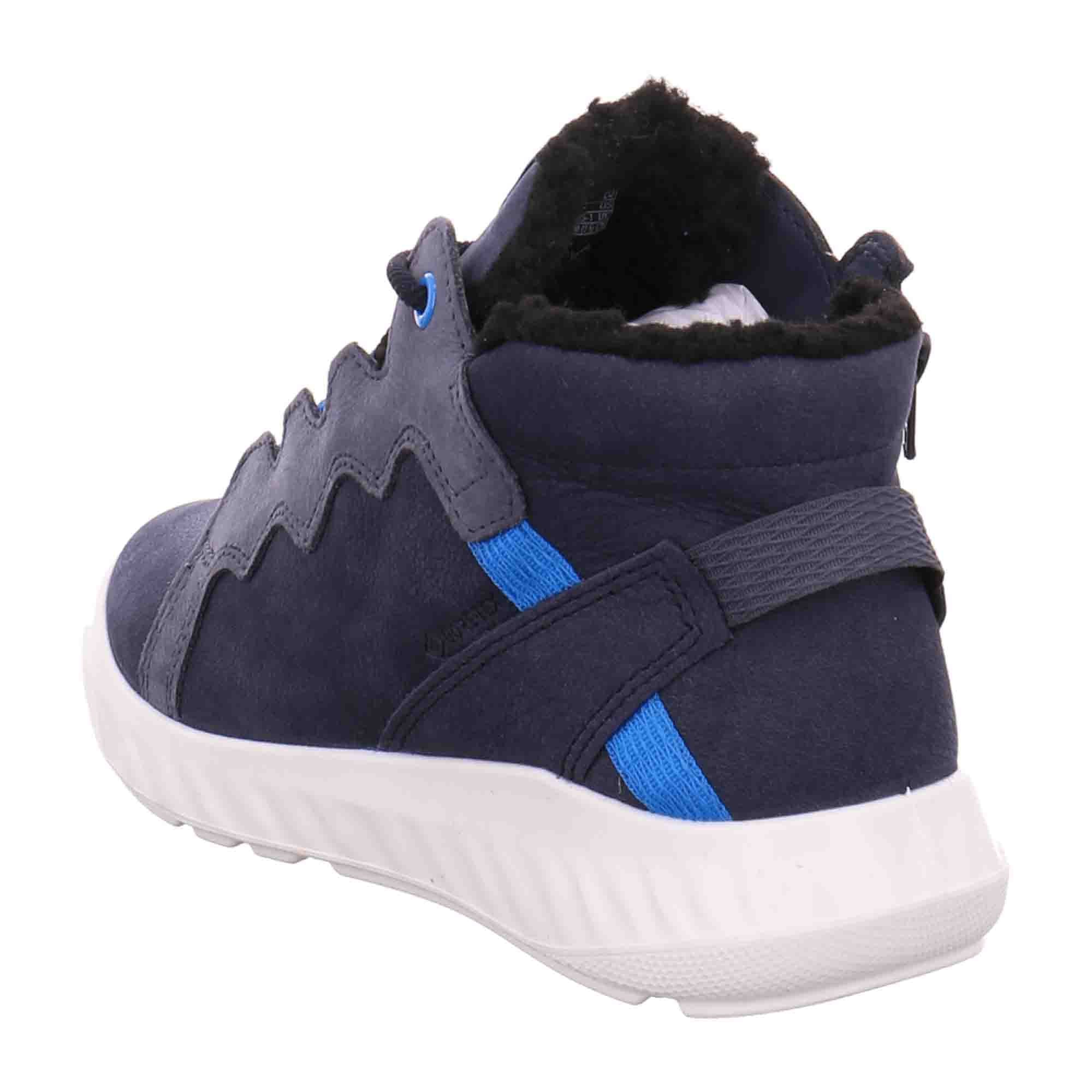 Ecco Kids Blue Shoes for Children - Durable & Stylish