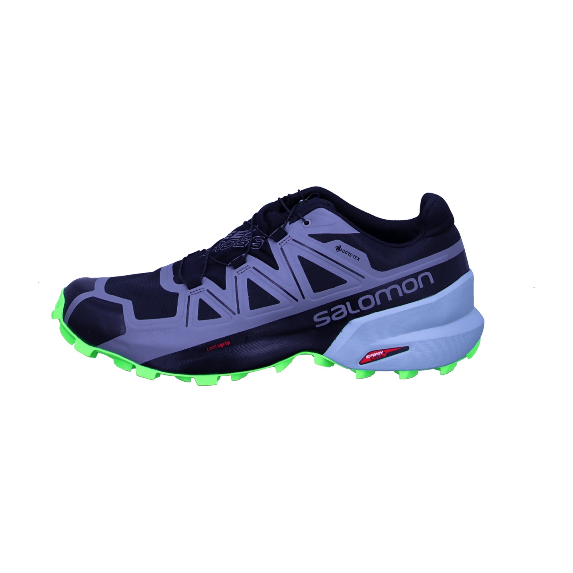 Salomon SPEEDCROSS 5 GTX Black/QuSh/ for men, blue, shoes