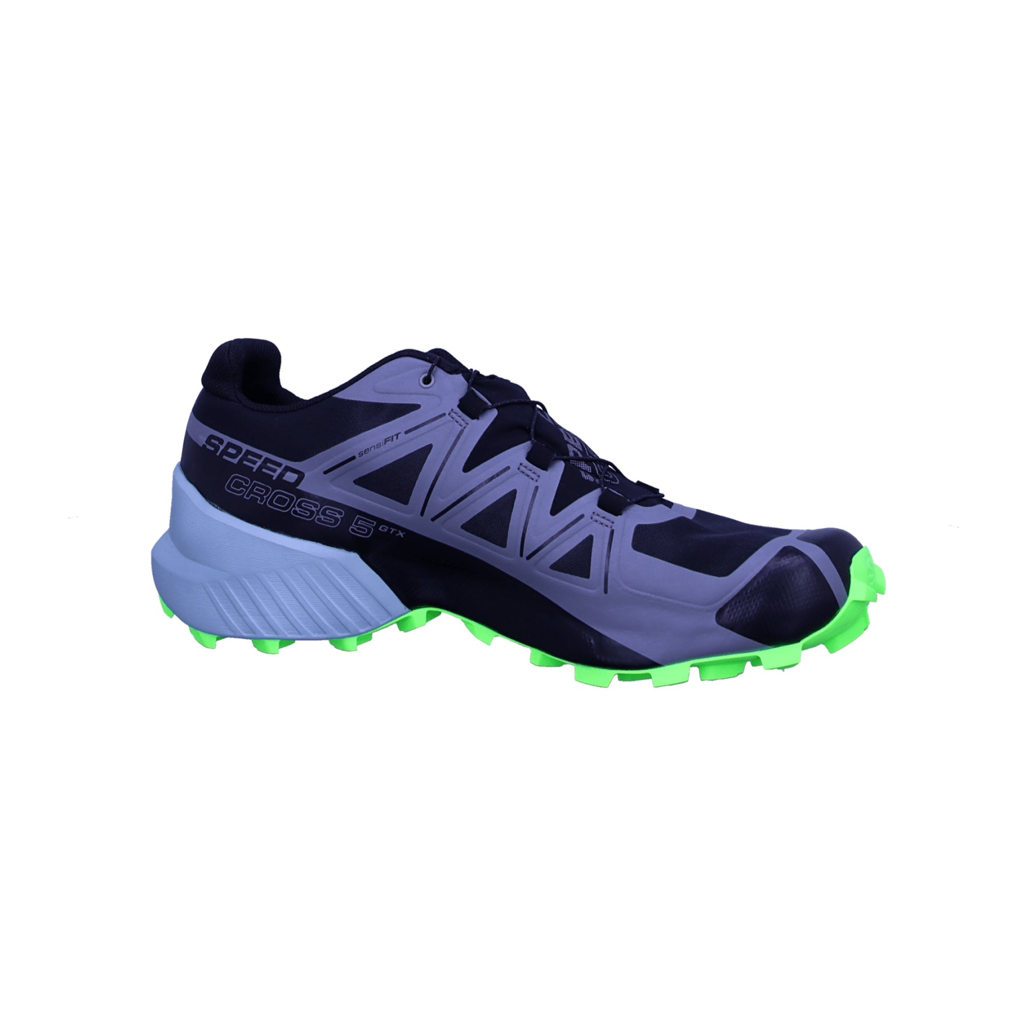 Salomon SPEEDCROSS 5 GTX Black/QuSh/ for men, blue, shoes