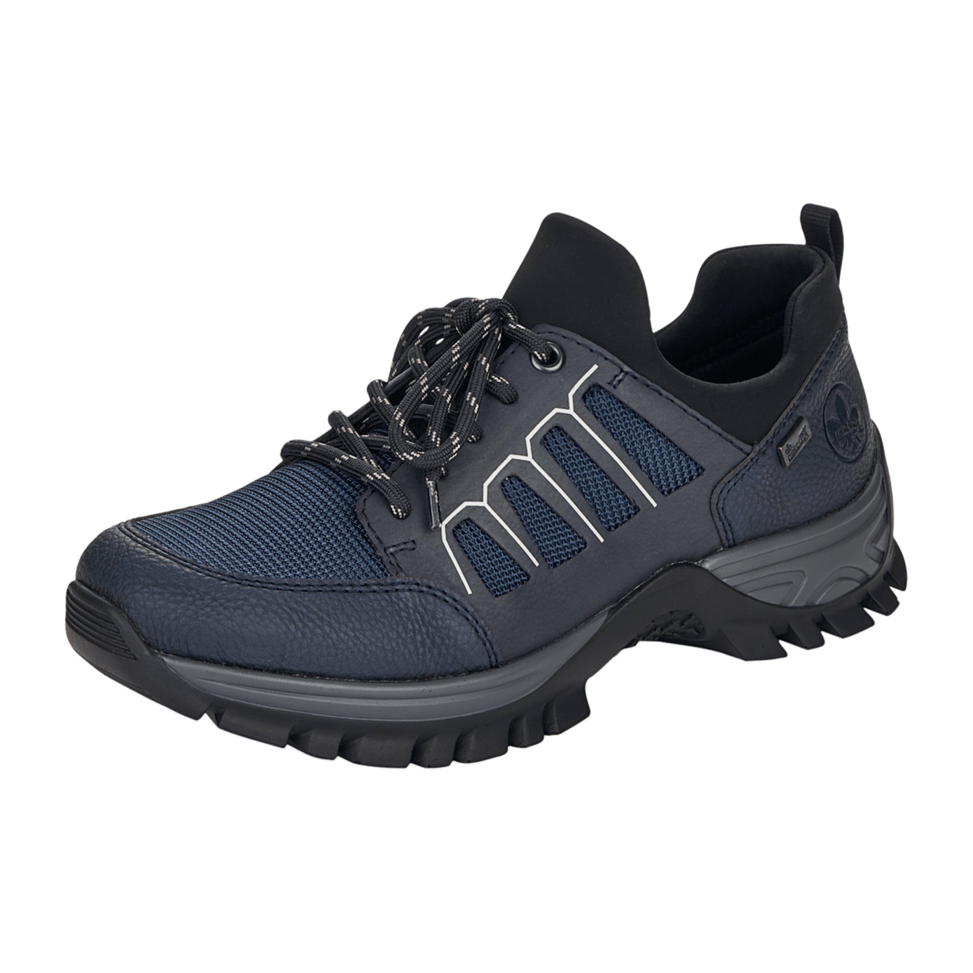 Rieker Tex Blue Women's Slip-On Shoes Comfortable Lightweight Synthetic Upper