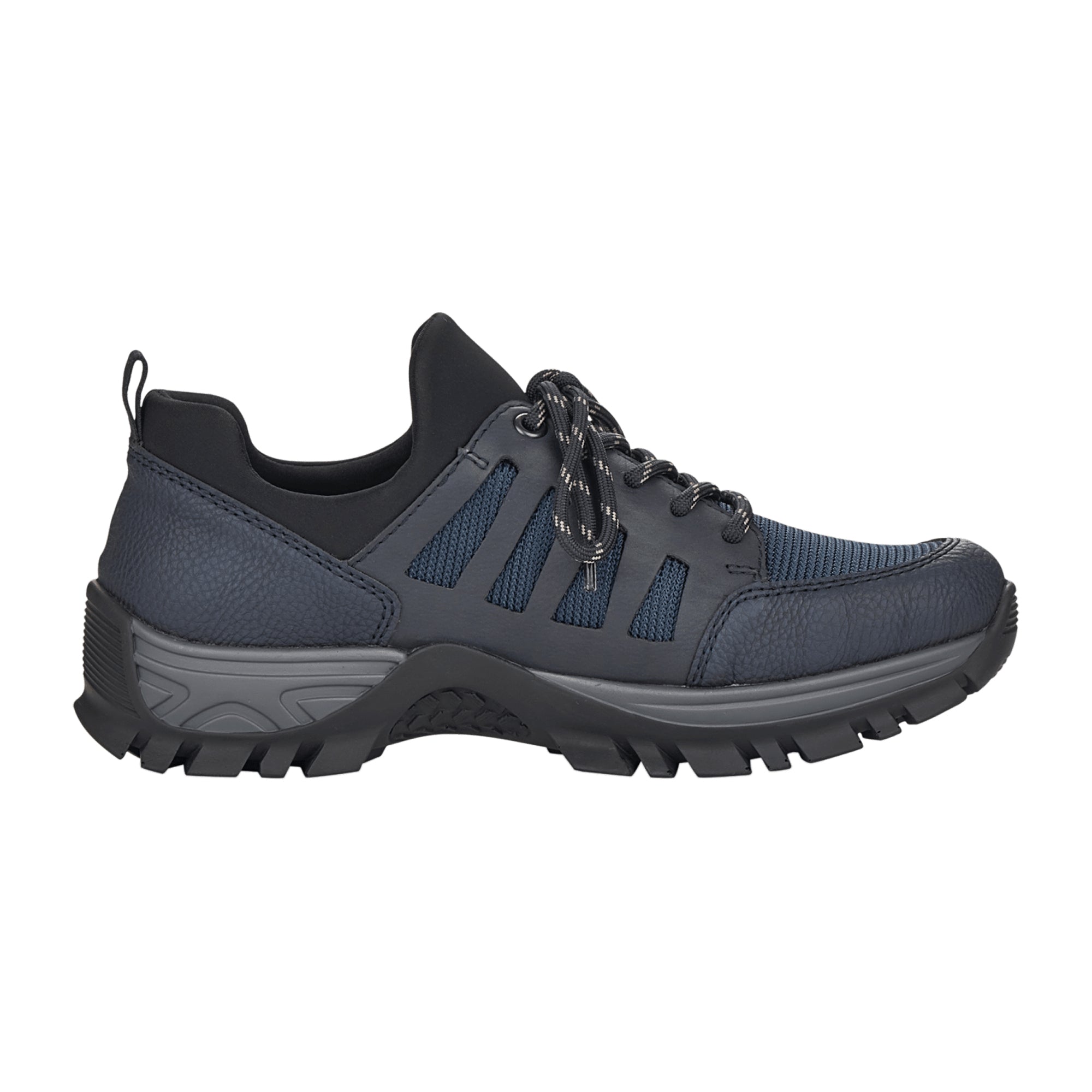 Rieker Tex Blue Women's Slip-On Shoes Comfortable Lightweight Synthetic Upper