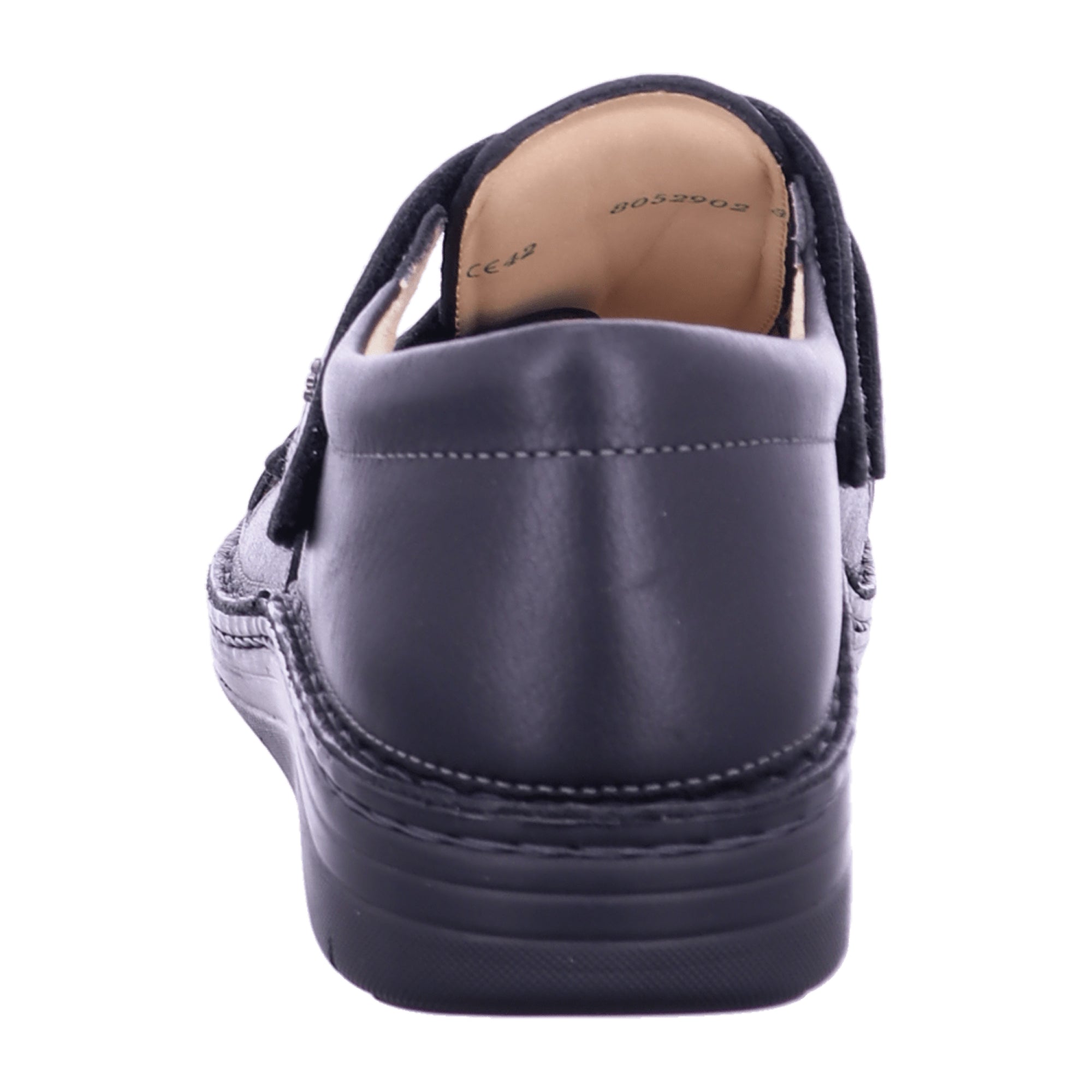 Finn Comfort Prophylaxe Plus Men's Therapeutic Shoes, Durable Black Leather