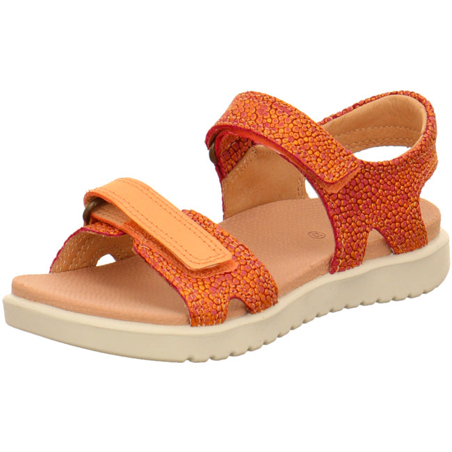 Ecco open shoes for girls orange