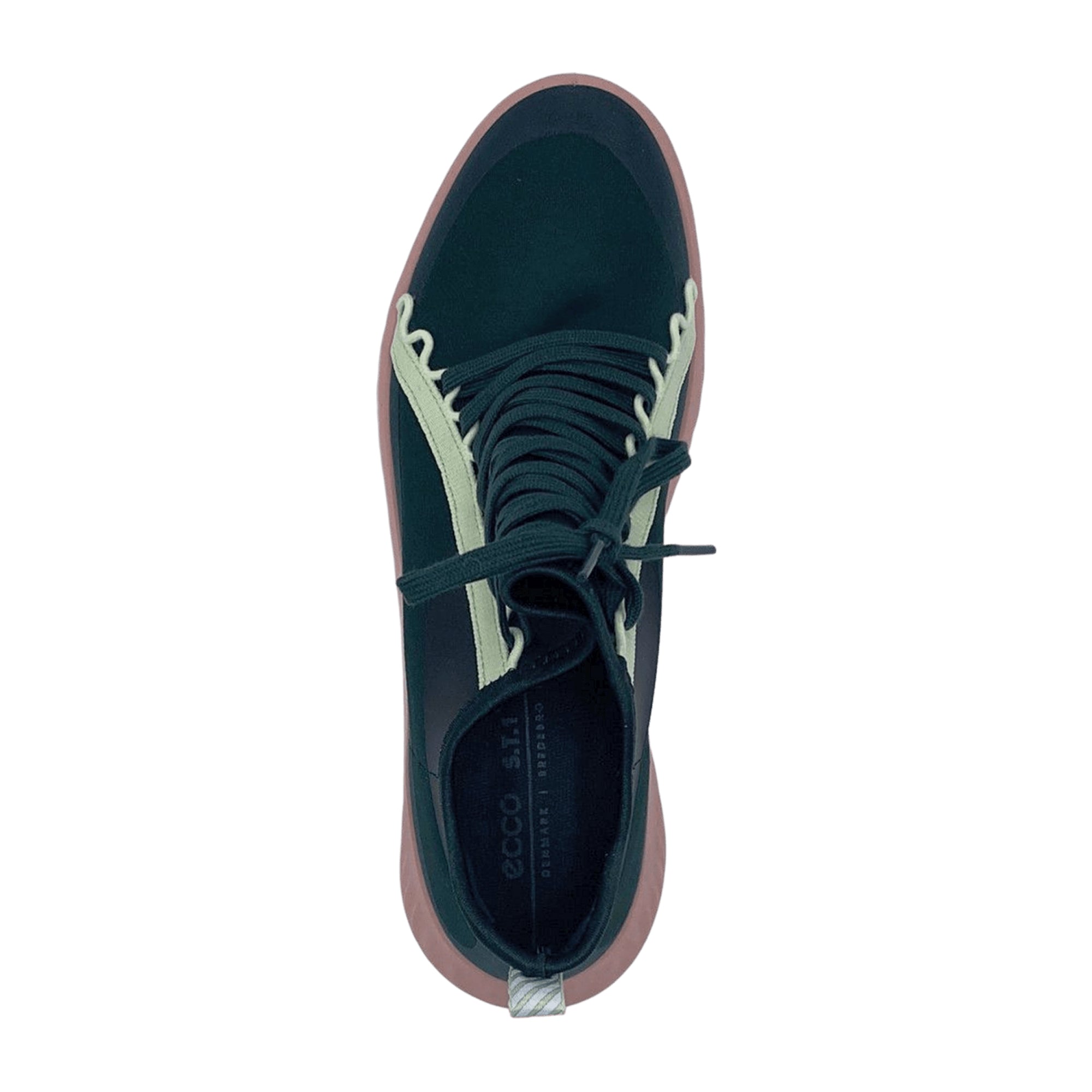 Ecco ATH-1FW Women's Green Athletic Sneakers - Stylish & Lightweight